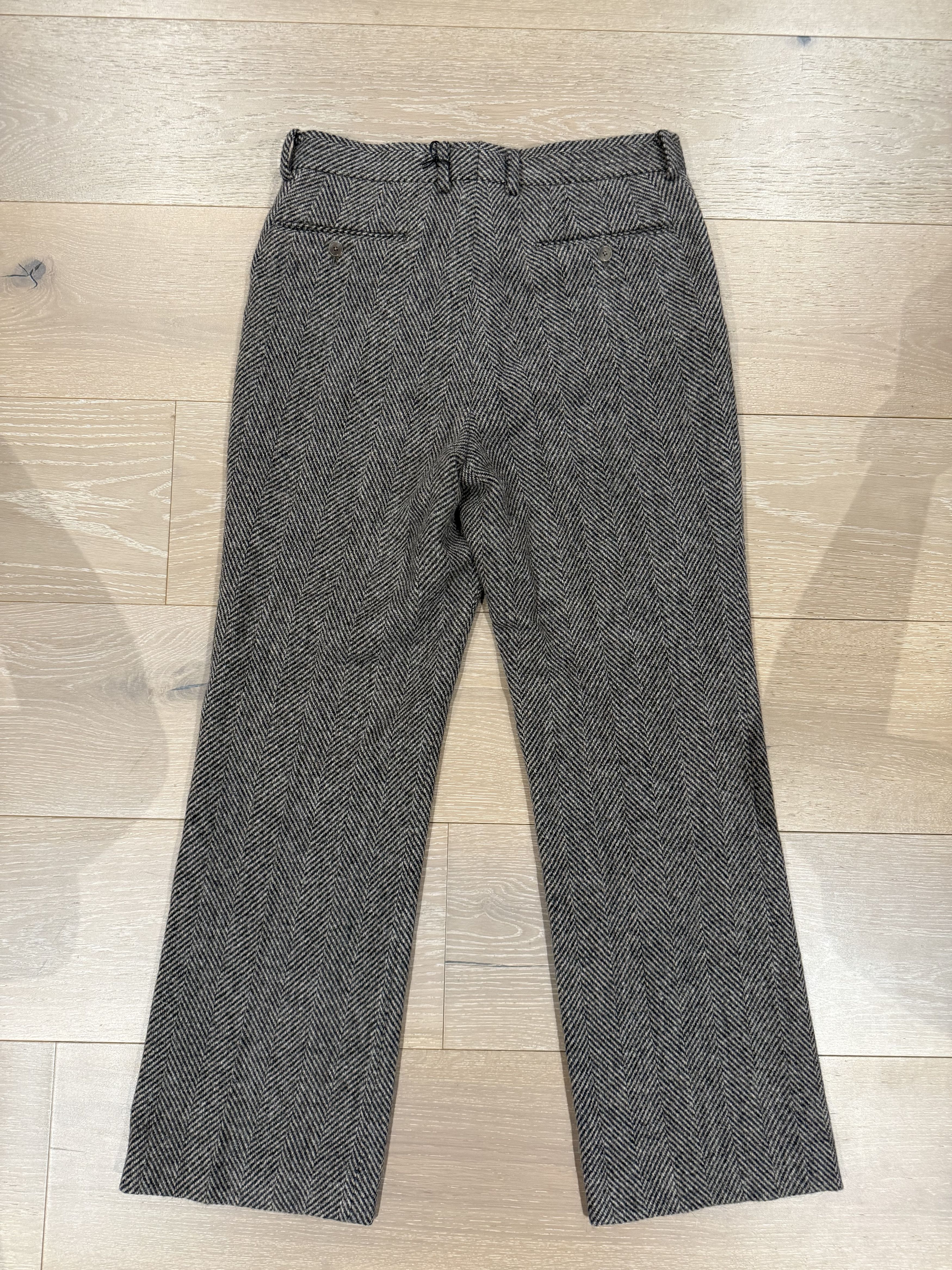 💚 Auralee Alpaca Shetland Wool Tweed Slacks NEW - www.pmfootwear.com