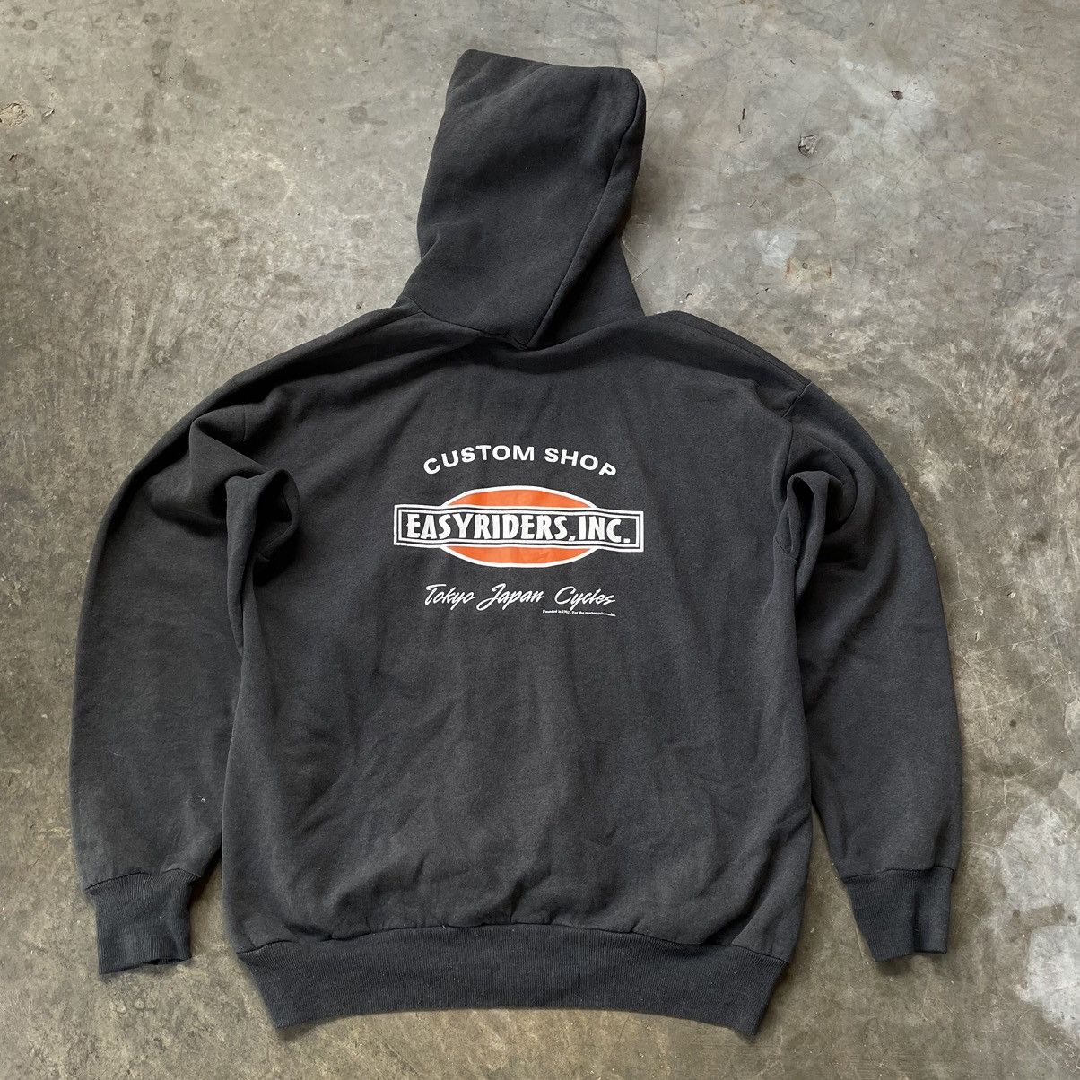 Vintage Vintage easy riders motorcycle hoodie Size US L / EU 52-54 / 3 - 2 Thumbnail