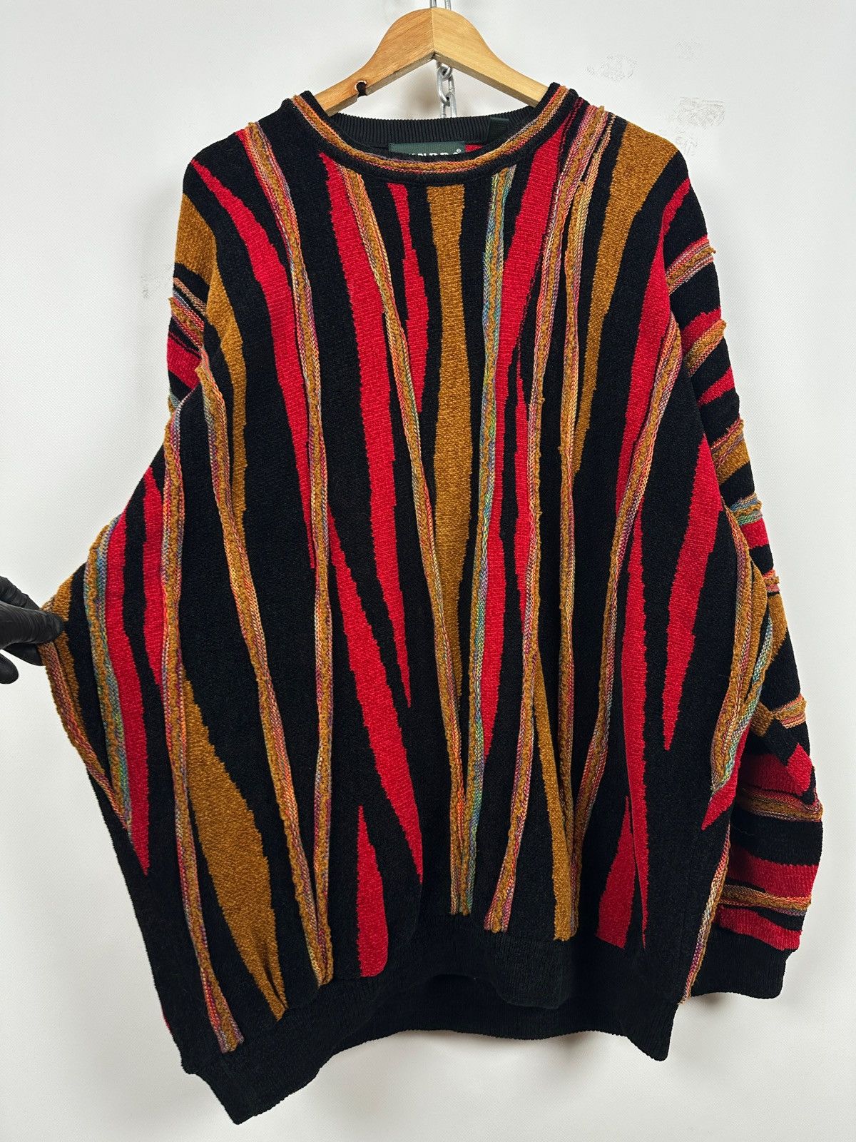 Tundra Canada Vintage Tundra Canada 3D Knit Coogi Style Sweater Size US XXL / EU 58 / 5 - 10 Thumbnail
