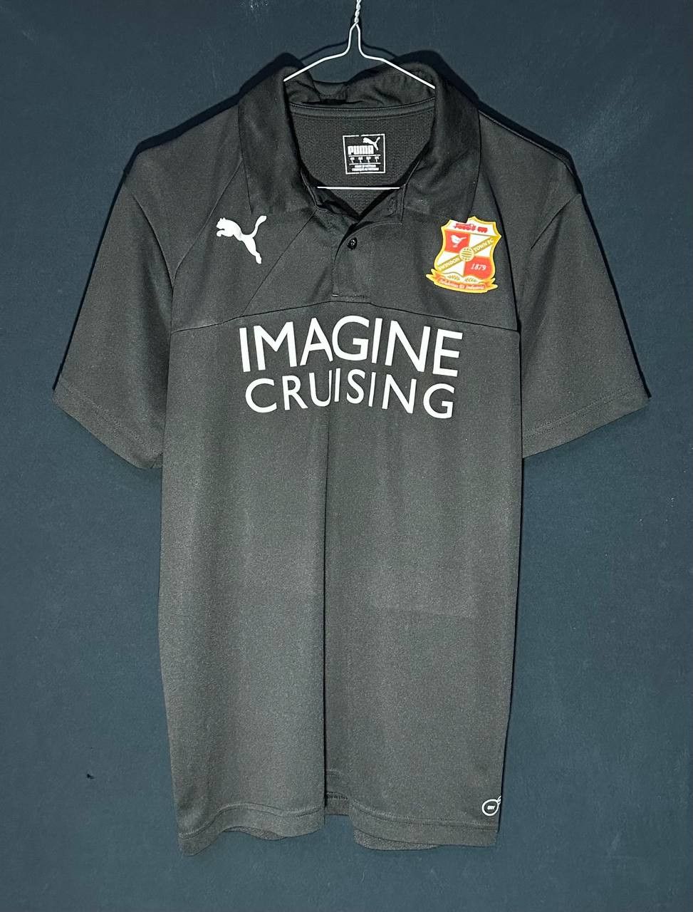 Puma Swindon Town FC Jersey Football Soccer Shirt Puma Trikot Size US L / EU 52-54 / 3 - 2 Thumbnail