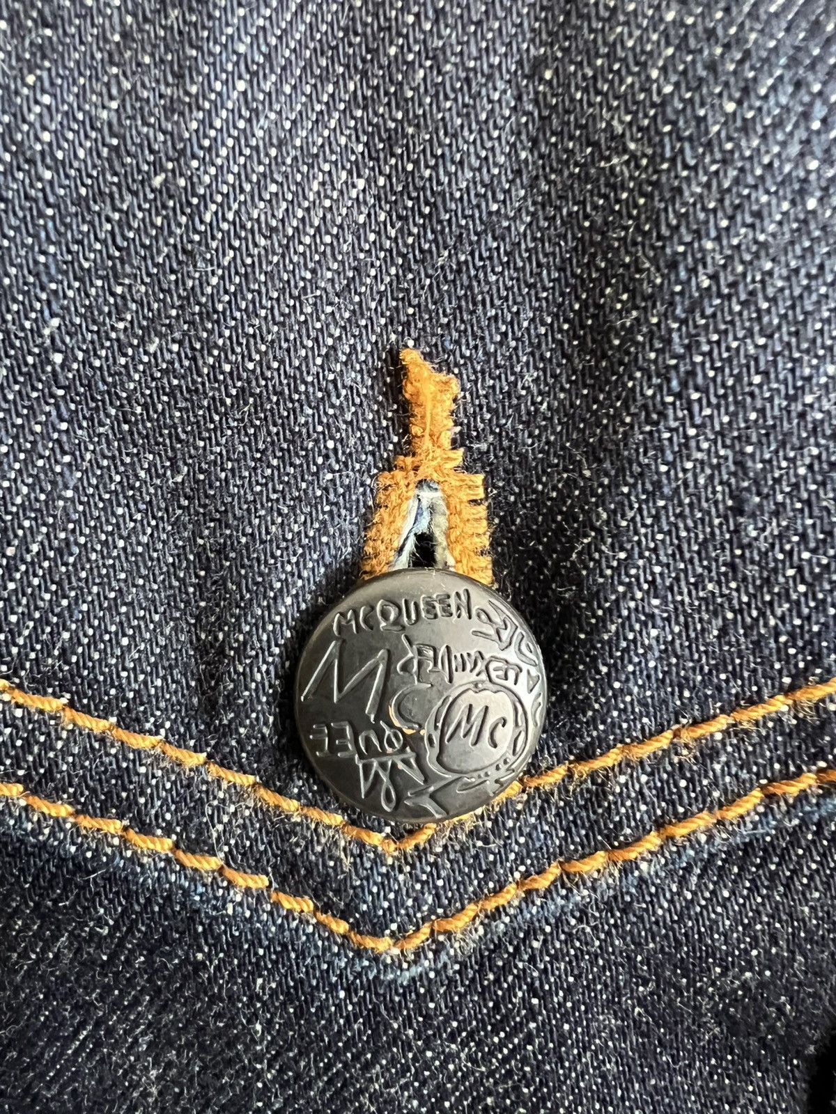 Alexander McQueen Alexander McQueen Denim Jacket Size US M / EU 48-50 / 2 - 7 Thumbnail