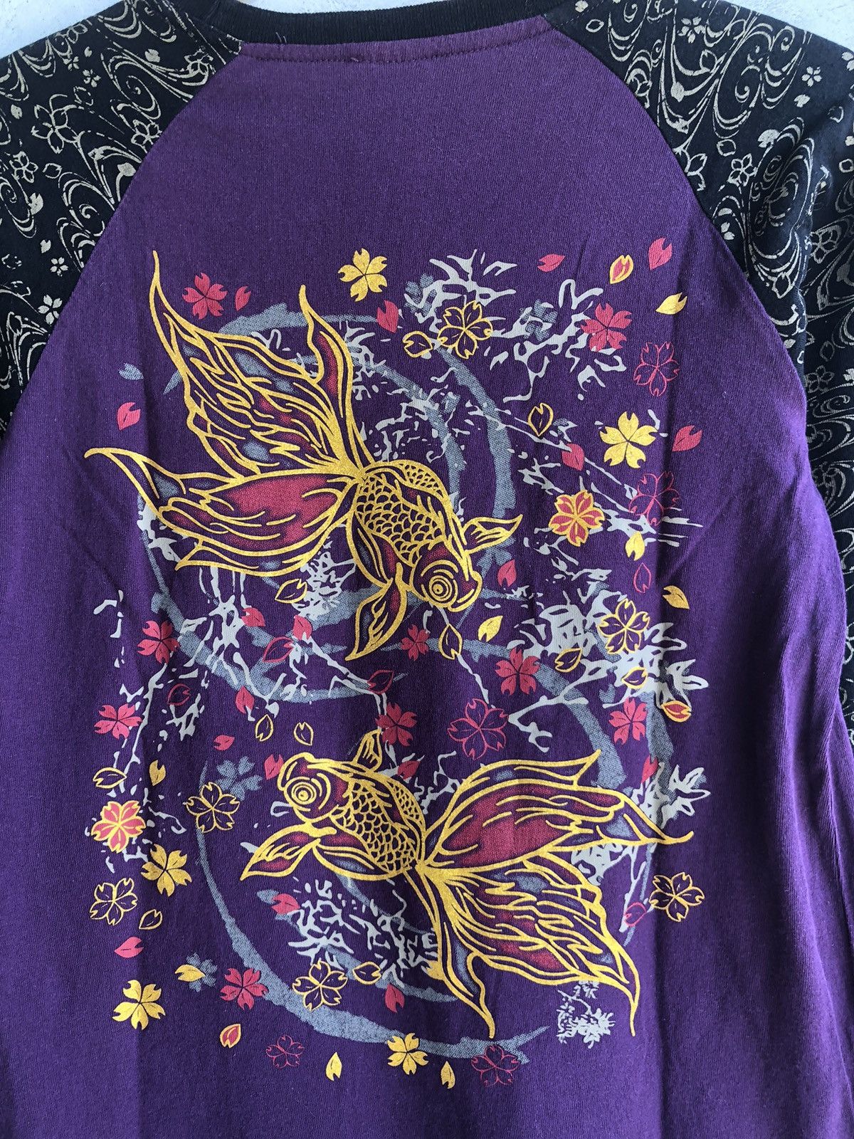 Hysteric Glamour Japan Gothic Poem LongSleeve DBLD Sukajan Style Size US M / EU 48-50 / 2 - 9 Thumbnail