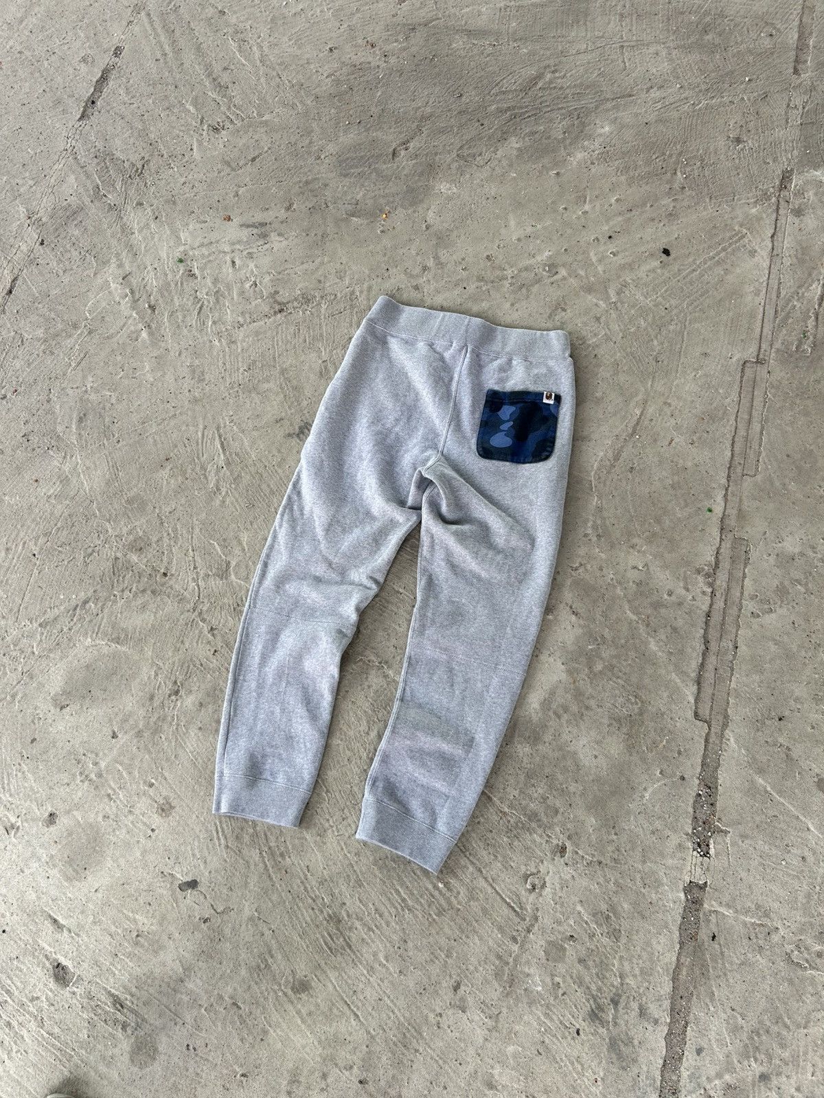 Bape Rare Bape Shark Sweatpants Grey Blue Camo Pocket Y2K Size S Size US 30 / EU 46 - 7 Thumbnail