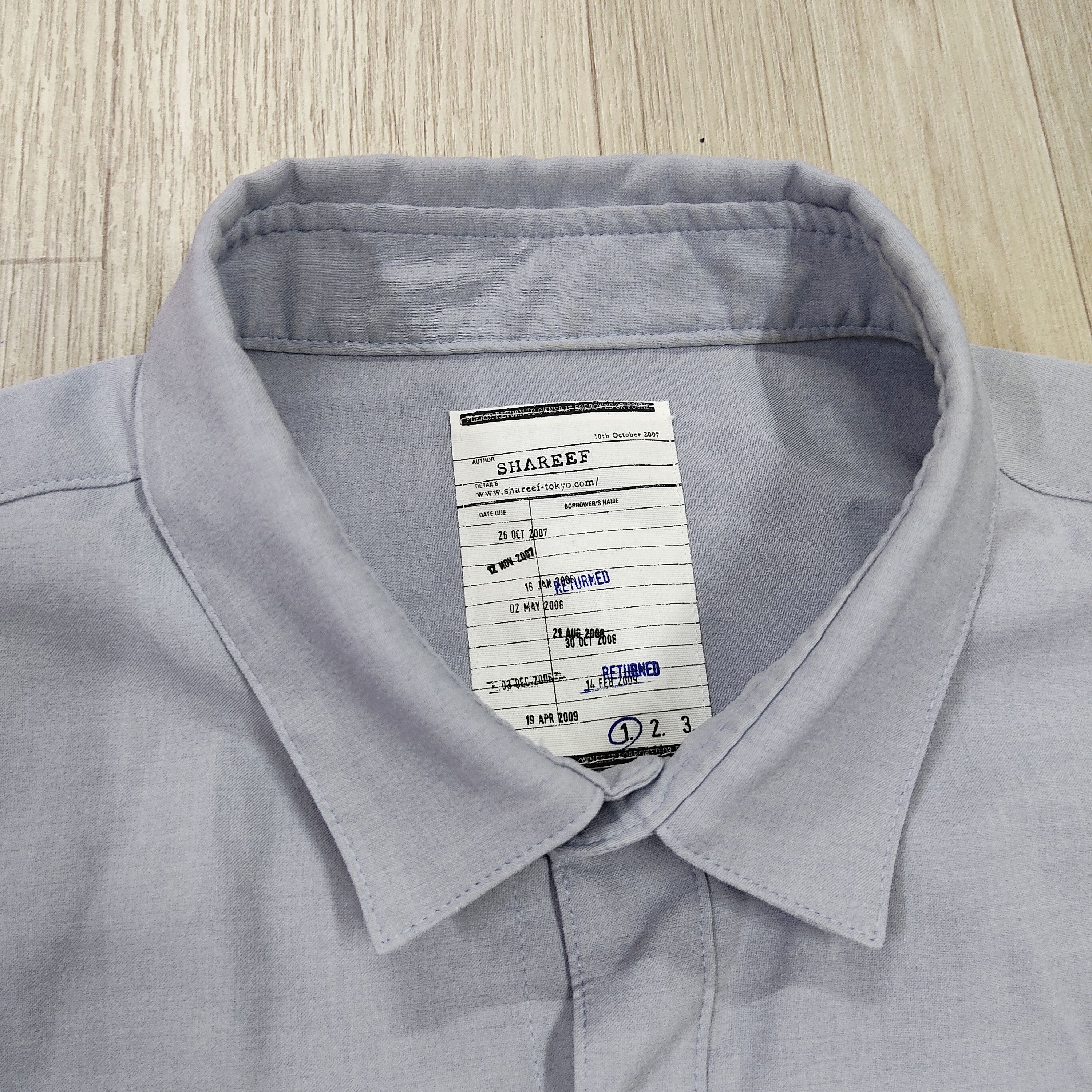 SHAREEF SHAREEF Switching Short Sleeve Shirts Size US L / EU 52-54 / 3 - 5 Thumbnail