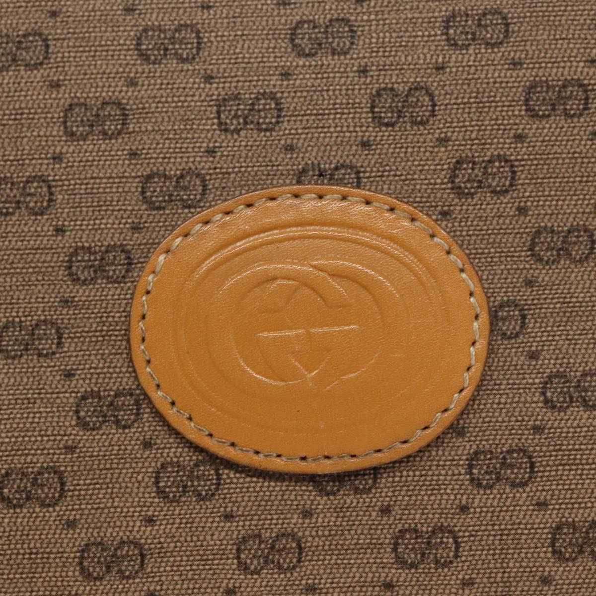Gucci GUCCI Micro GG Supreme Shoulder Bag Pvc Beige Gold 001 104 Size ONE SIZE - 14 Thumbnail