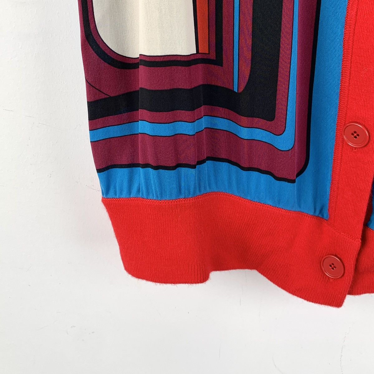 Hermes Hermes Multicolor Geometric Silk Sleeveless Knit Vest K26WX Size XXS / US 00 / IT 34 - 4 Thumbnail