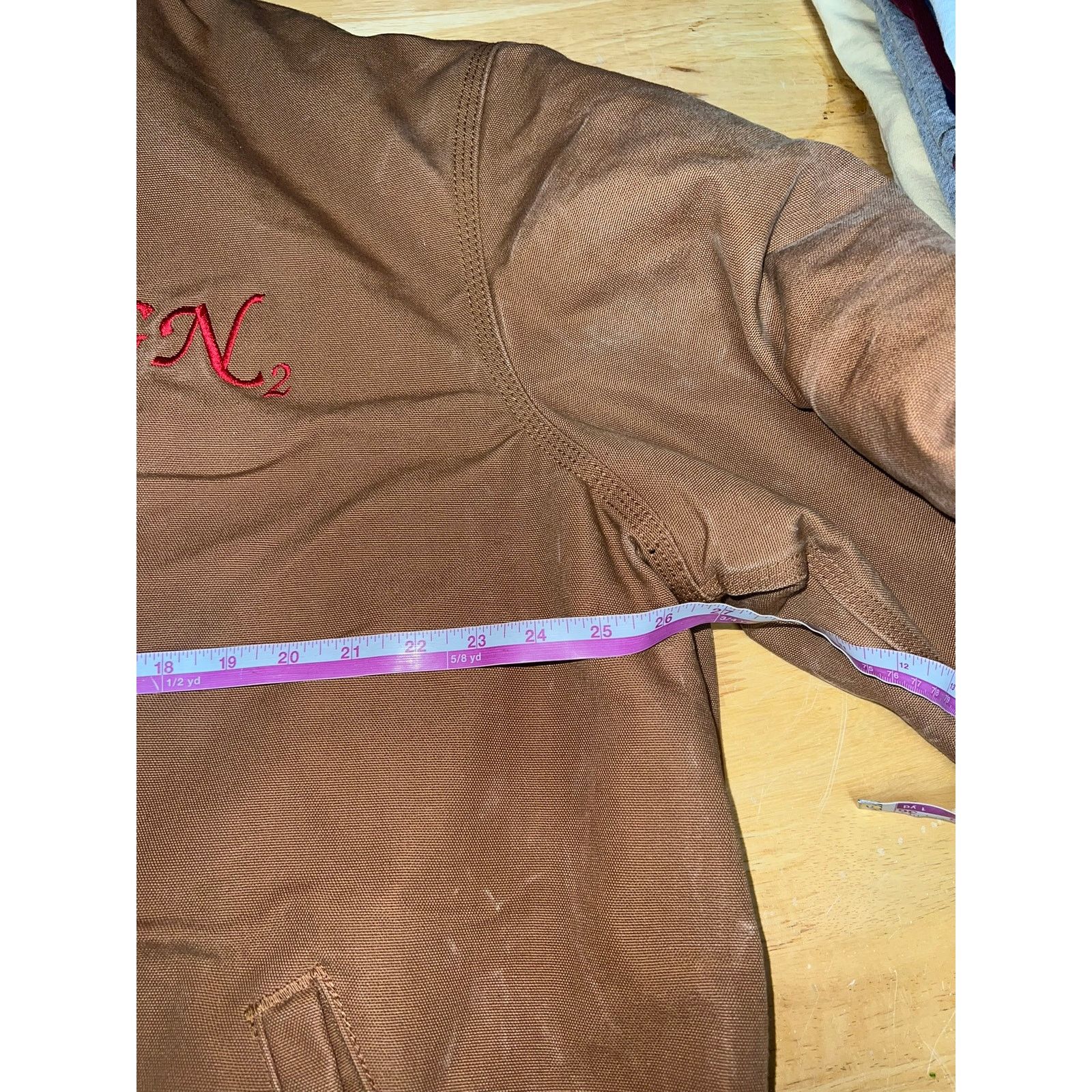 Vintage Carhartt FR Canvas Jacket Bomber Workwear Duck Work Coat XL Size US XL / EU 56 / 4 - 16 Thumbnail