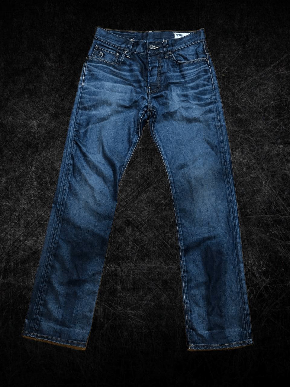G-Star G Star Jeans Adult Denim Dark Wash Straight Leg Button Fly Size US 30 / EU 46 - 1 Thumbnail