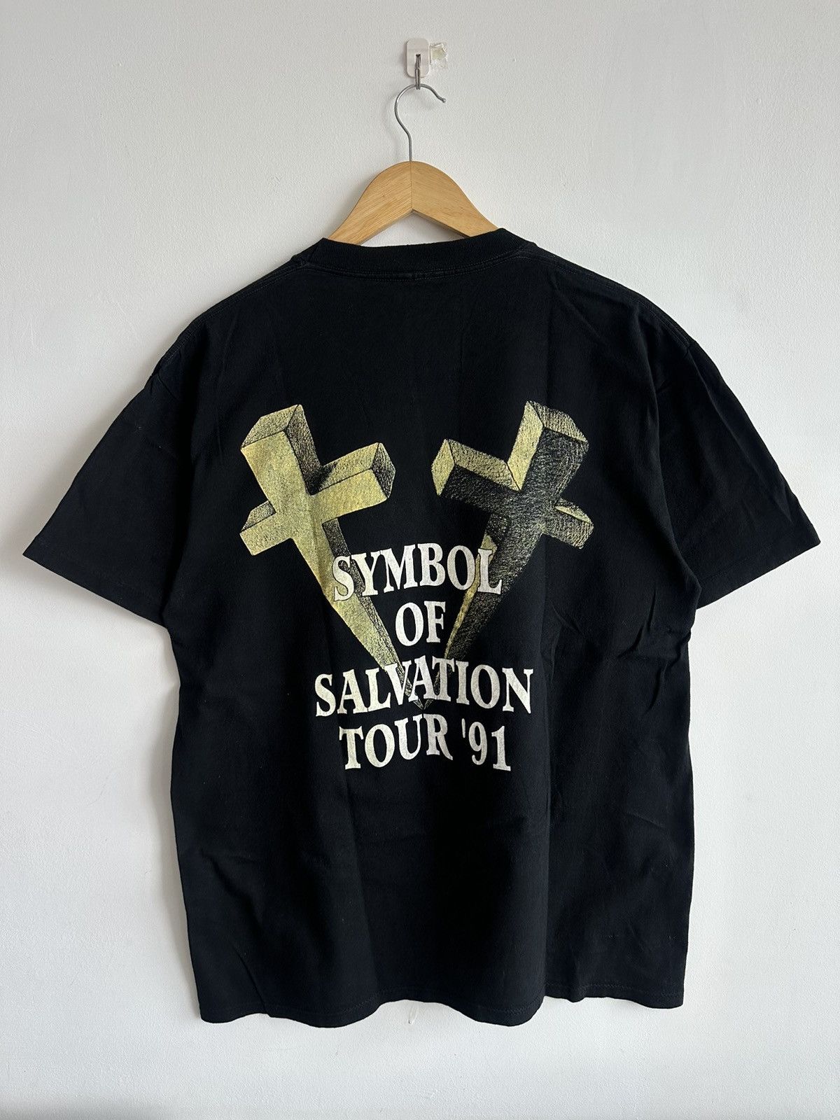 Band Tees Vintage 90’s Armored Saint Symbol of Salvation Band Rock Size US L / EU 52-54 / 3 - 4 Thumbnail
