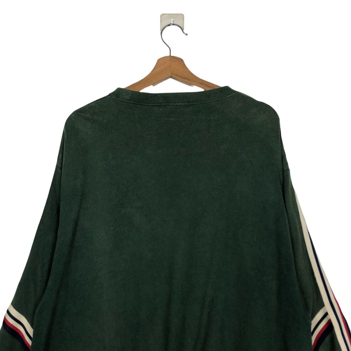 Japanese Brand × Vintage 📌Vintage Striped Sweatshirt Double Name Issey Miyake Size US M / EU 48-50 / 2 - 10 Thumbnail