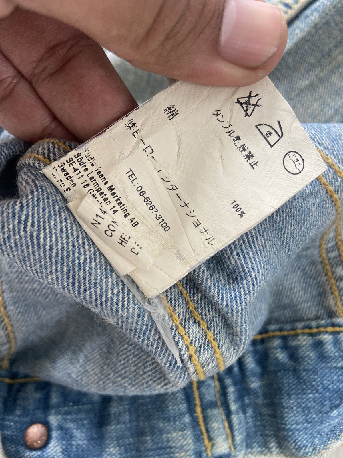 Nudie Jeans Vintage 2000’s Nudie Conny Thread Embroidery Trucker Jacket Size US S / EU 44-46 / 1 - 11 Thumbnail