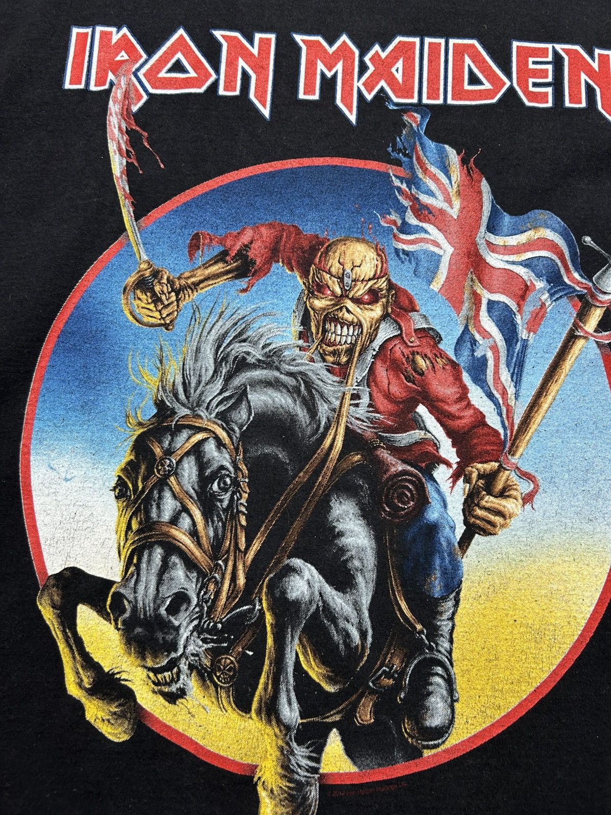 Band Tees Vintage Iron Maiden Tour 2013 T-Shirt Size XL Size US XL / EU 56 / 4 - 6 Thumbnail