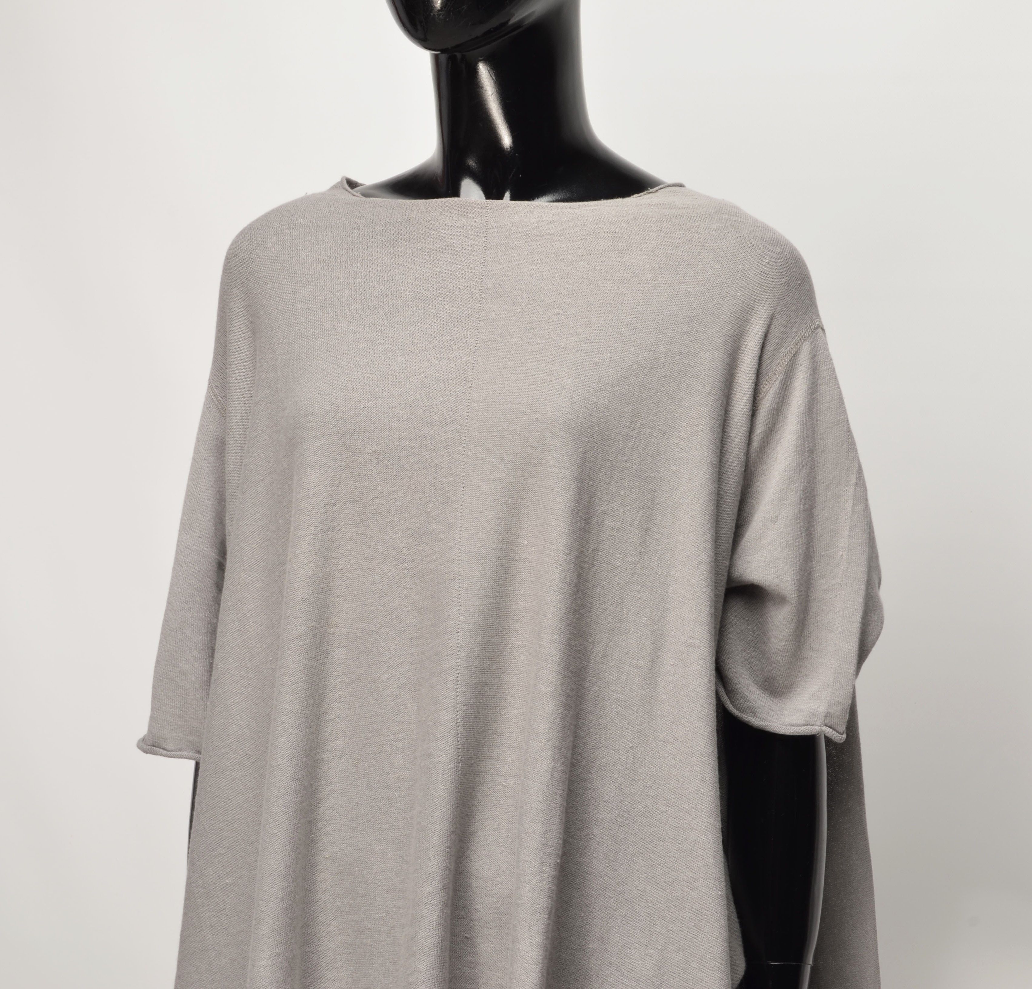 hannes roether Hannes Roether Avant Garde Oversized Linen Blend Top Size S / US 4 / IT 40 - 2 Thumbnail
