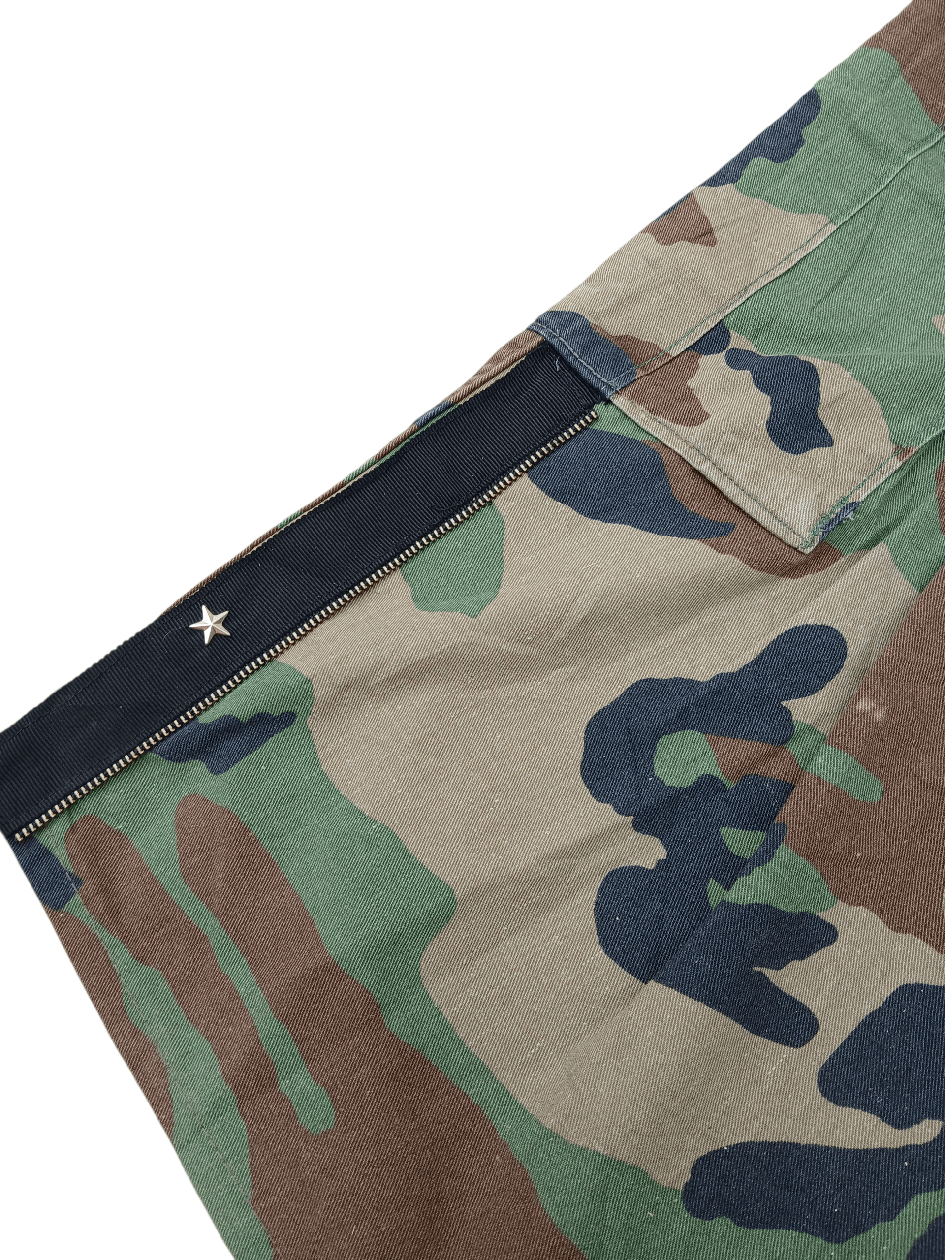 Japanese Brand Vintage woodland combat military kurper too camo cargo pants Size US 36 / EU 52 - 6 Thumbnail