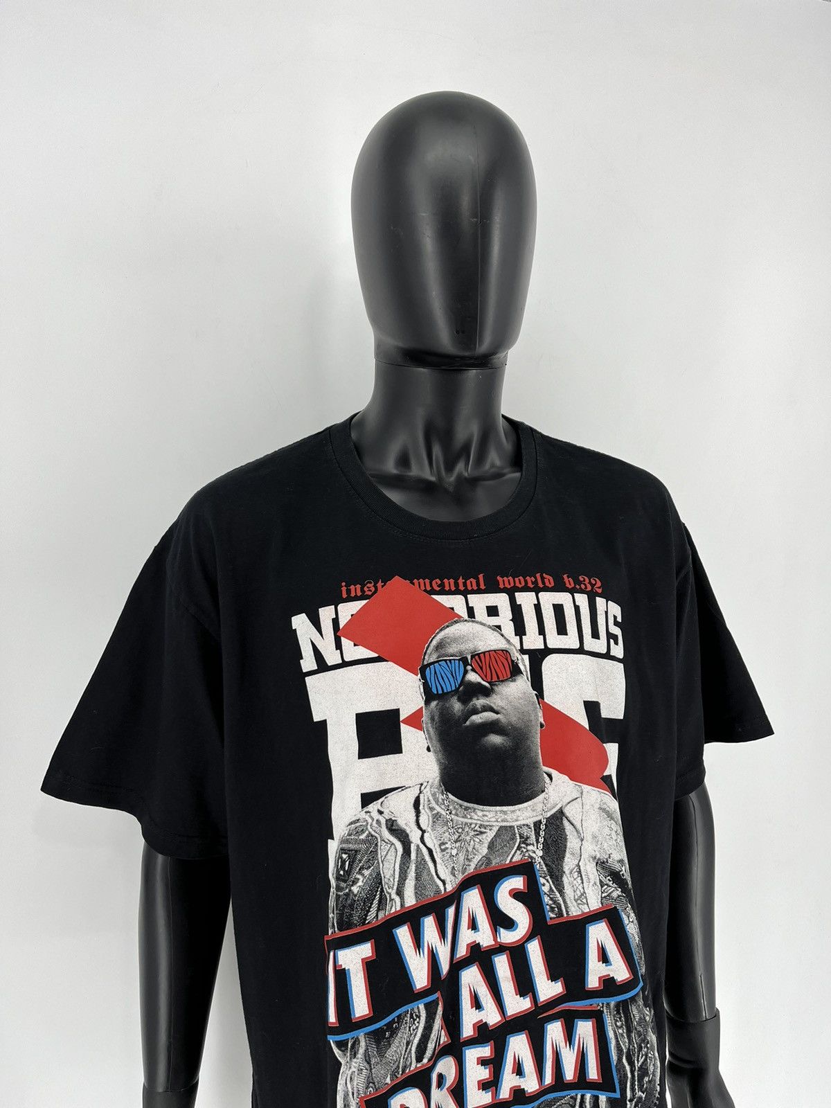 Band Tees Vintage The Notorious BIG IT WAS ALL A DREAM tee Size US XXL / EU 58 / 5 - 5 Thumbnail