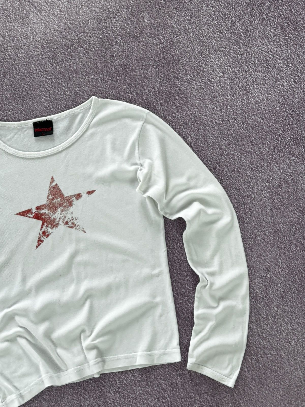 Hysteric Glamour Y2K Hysteric Glamour Style Distressed Star Long Sleeve Top Size M / US 6-8 / IT 42-44 - 5 Thumbnail