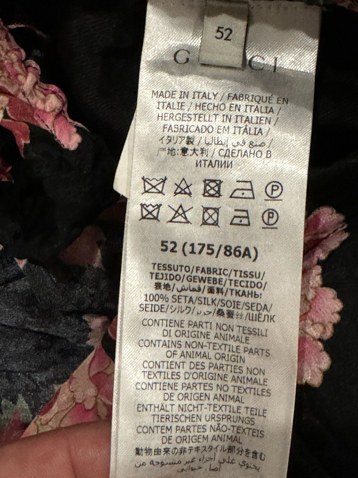 Gucci Gucci Black MonogramShorts Silk Size US 33 - 5 Thumbnail