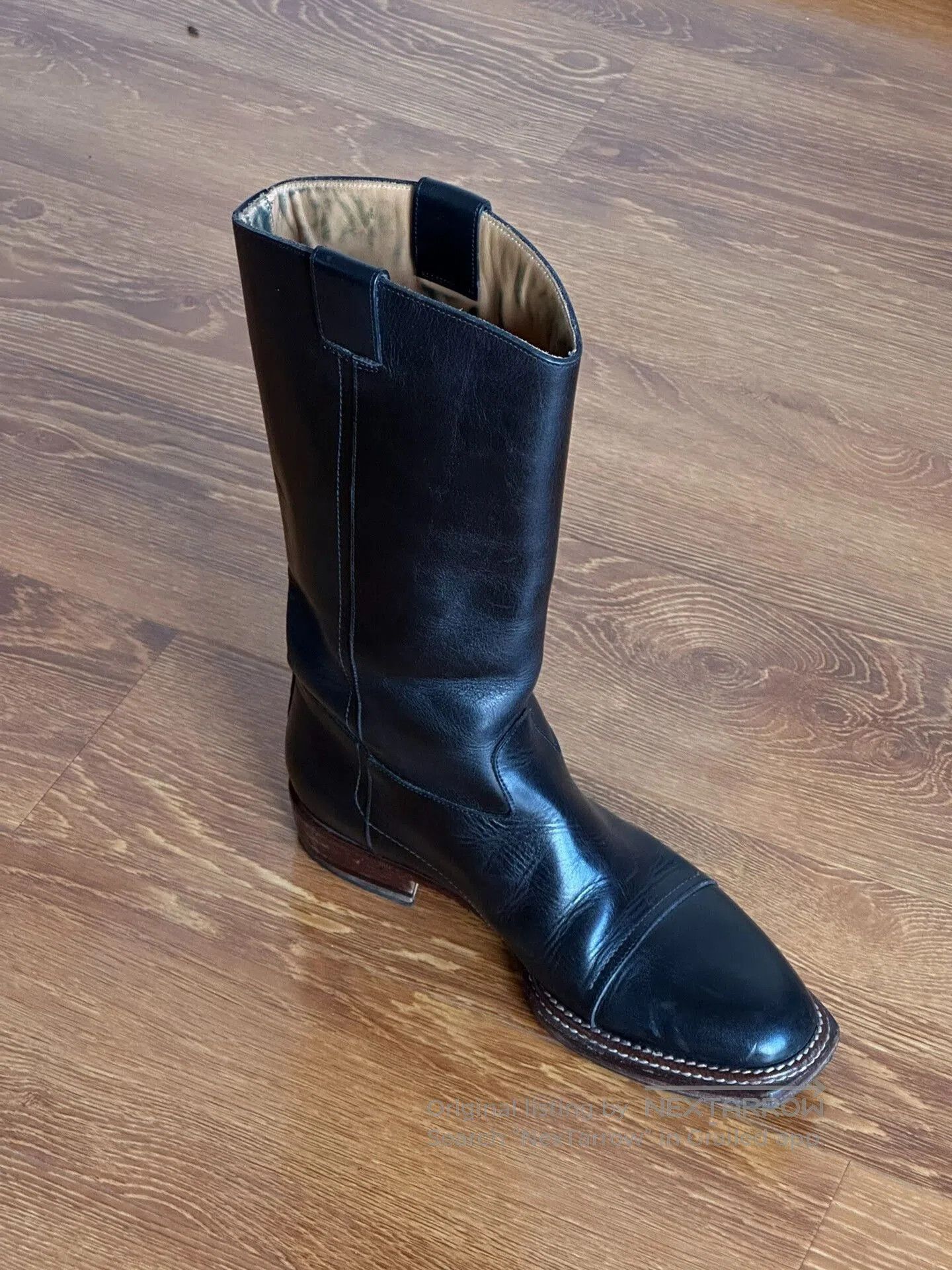 Maison Margiela Maison Martin Margiela Black Cowboy Boots. Size US 5 / IT 35 - 1 Thumbnail