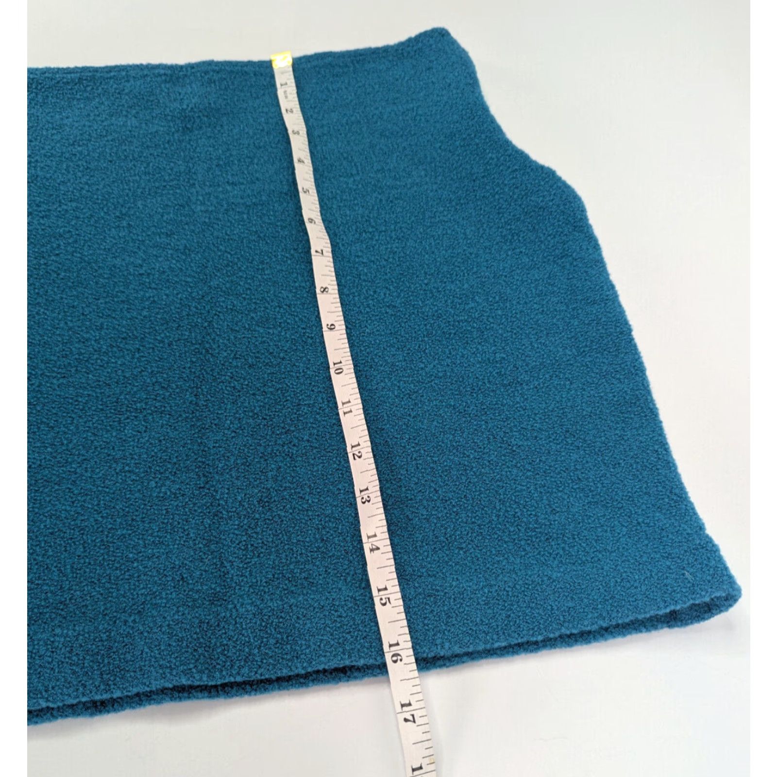 St. John St. John Skirt Size 10 Pencil Knee Length Wool Blend Blue Turquoise Zip Womens Size 32" / US 10 / IT 46 - 5 Thumbnail