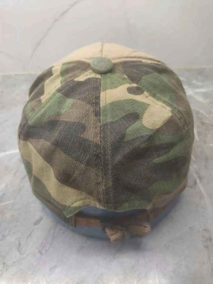 Japanese Brand Vintage Love Camo Distressed Style Cap Hat Size ONE SIZE - 4 Thumbnail