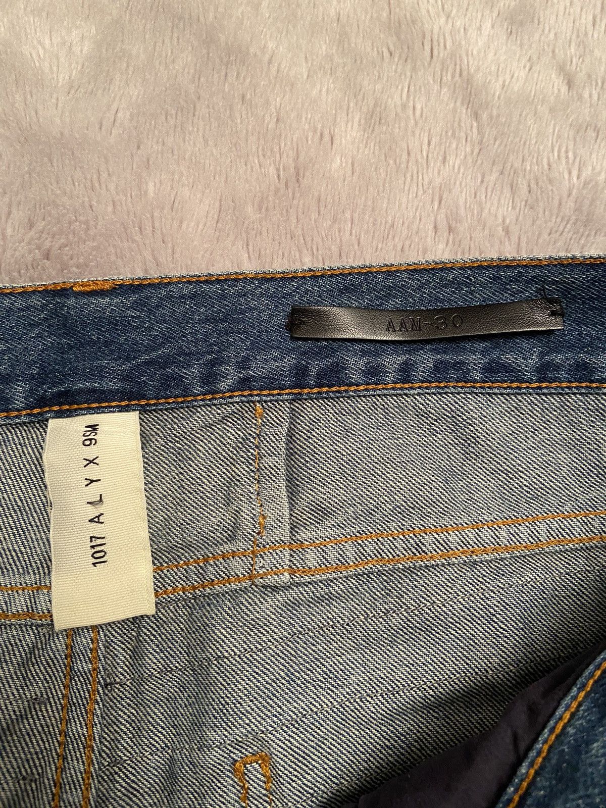1017 ALYX 9SM Alyx X Blackmeans destroyed denim Size US 30 / EU 46 - 3 Thumbnail