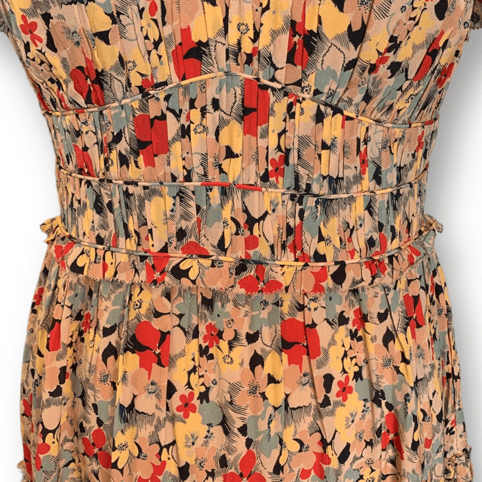 Sea New York Sea New York Ensley Flutter Sleeve Silk Midi Dress Large Size L / US 10 / IT 46 - 5 Thumbnail