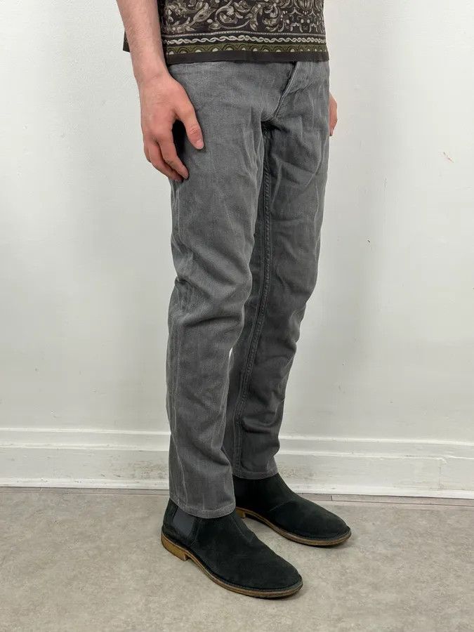 Prada SS2015 Prada Dark Grey Washed Slim Denim Jeans Size US 30 / EU 46 - 3 Thumbnail