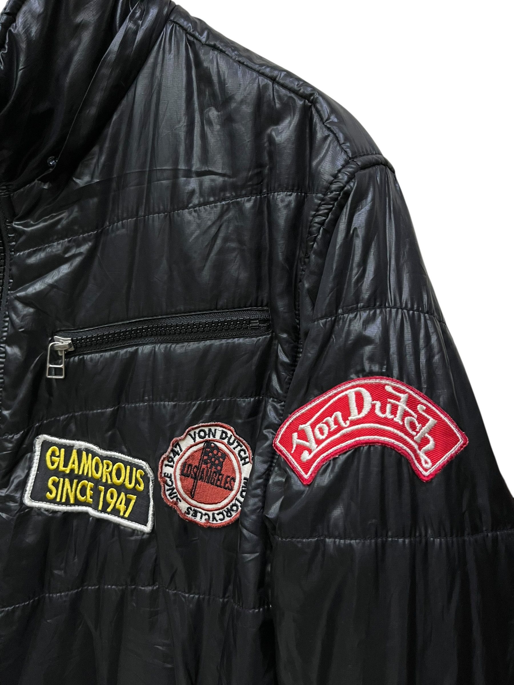 Von Dutch Vintage Von Dutch Quilted Puffer Jacket Black Los Angeles Size US S / EU 44-46 / 1 - 4 Thumbnail