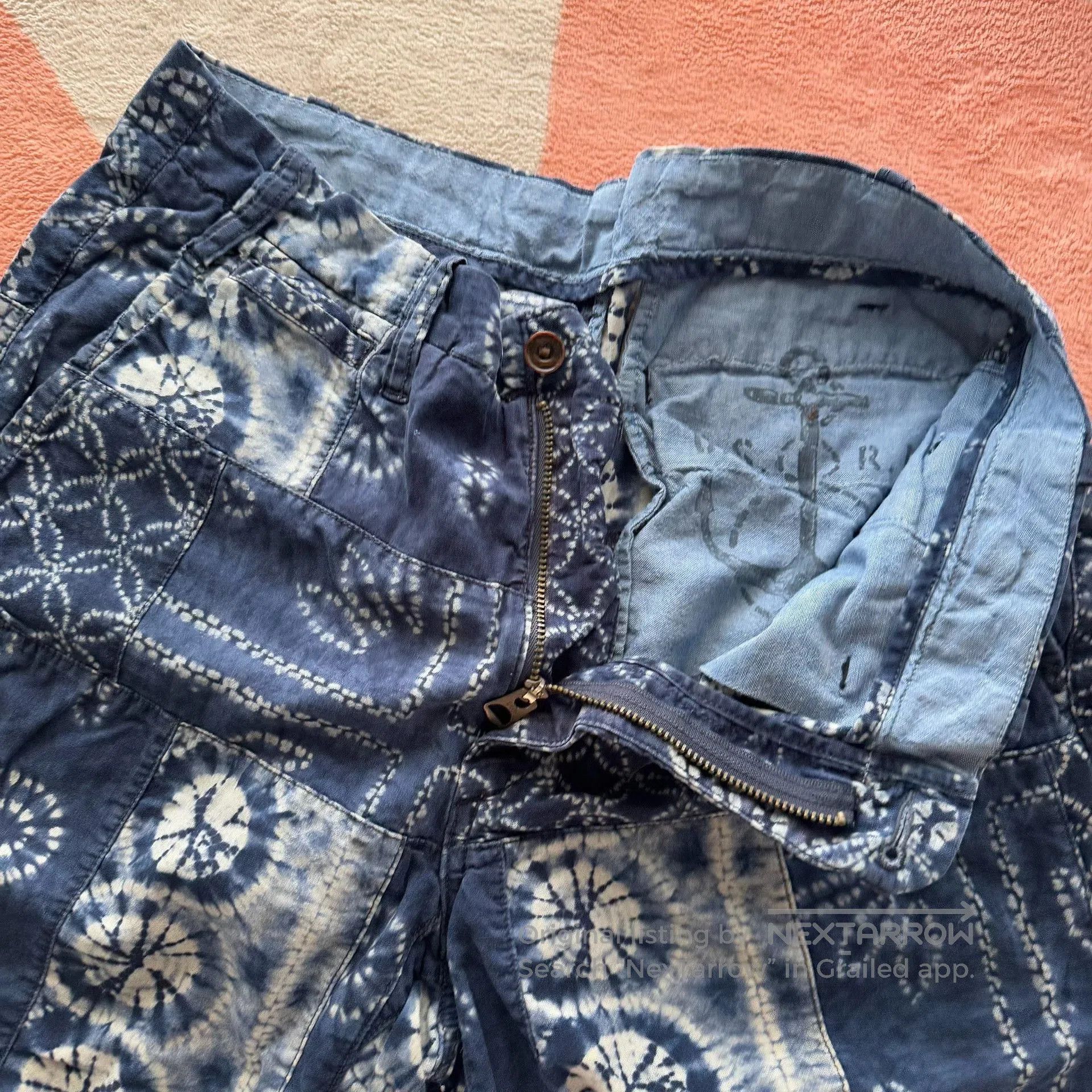 Polo Ralph Lauren Ralph Lauren Indigo Patchwork Shorts. Size US 30 / EU 46 - 3 Thumbnail