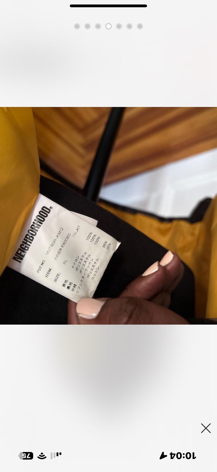 Neighborhood NEIGHBORHOOD Technical Down Jacket Japan, Fall/Winter 2021 Size US XL / EU 56 / 4 - 4 Thumbnail