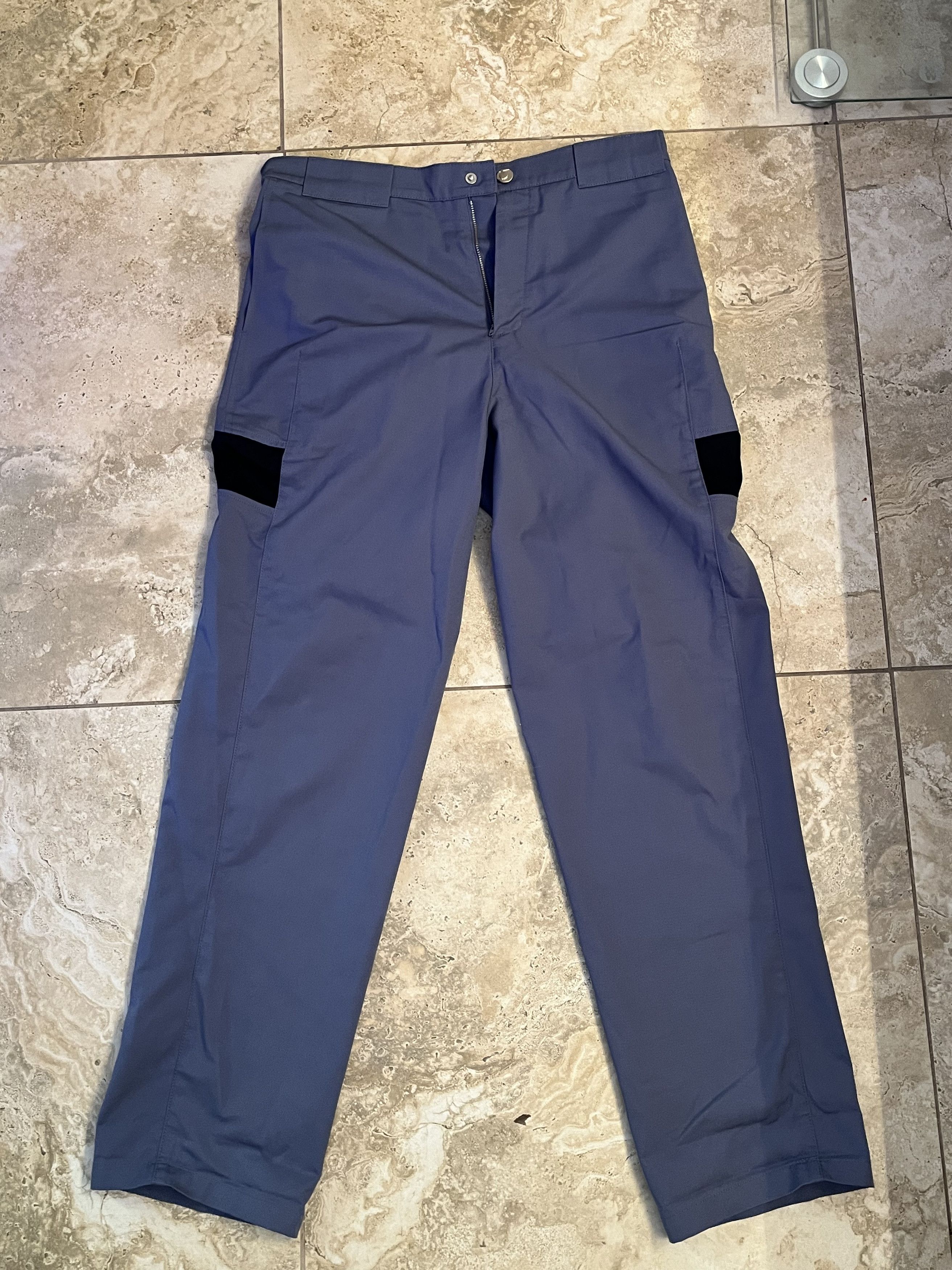 AFFXWRKS Blue Straight Fit Trousers Size US 34 / EU 50 - 1 Thumbnail