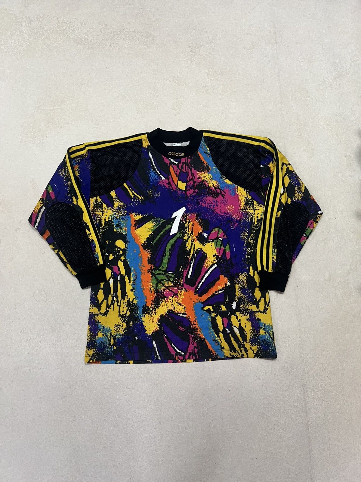 Adidas Besiktas 1994 Adidas Goalkeeper Fourth Jersey #RaimondAumann Size US L / EU 52-54 / 3 - 1 Thumbnail