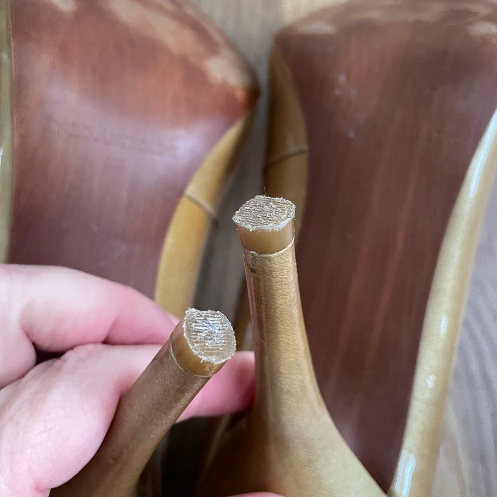 Other Enzo Angiolini Eamistle Natural Nude Champagne Patent Leathe Size US 10 / IT 40 - 9 Thumbnail