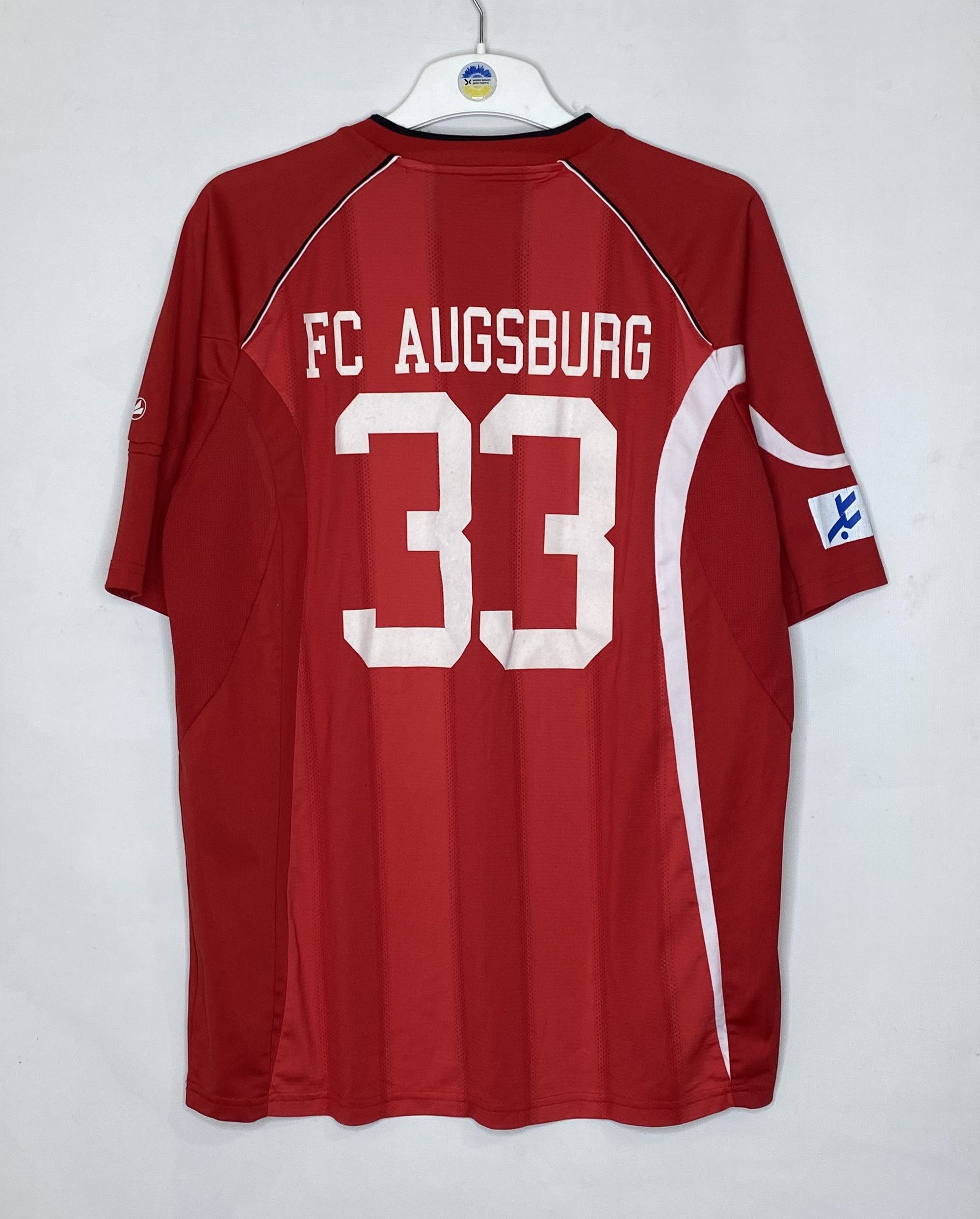 UEFA FC AUGSBURG 2011 2012 AWAY FOOTBALL SHIRT SOCCER JERSEY JAKO Size US XL / EU 56 / 4 - 2 Thumbnail