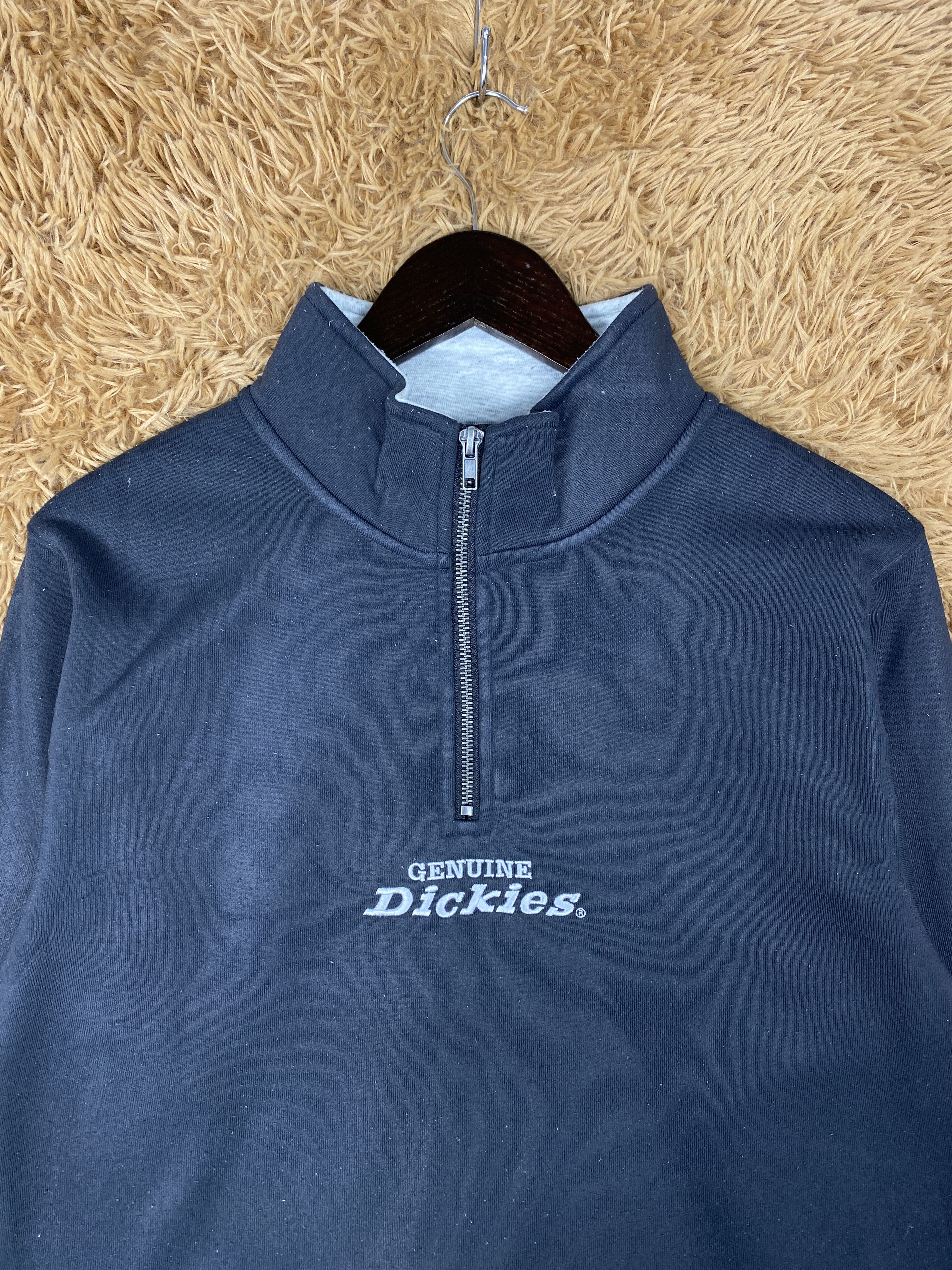 Dickies Vintage Dickies Halfzipper Sweatshirts PS0382 Size US M / EU 48-50 / 2 - 2 Thumbnail