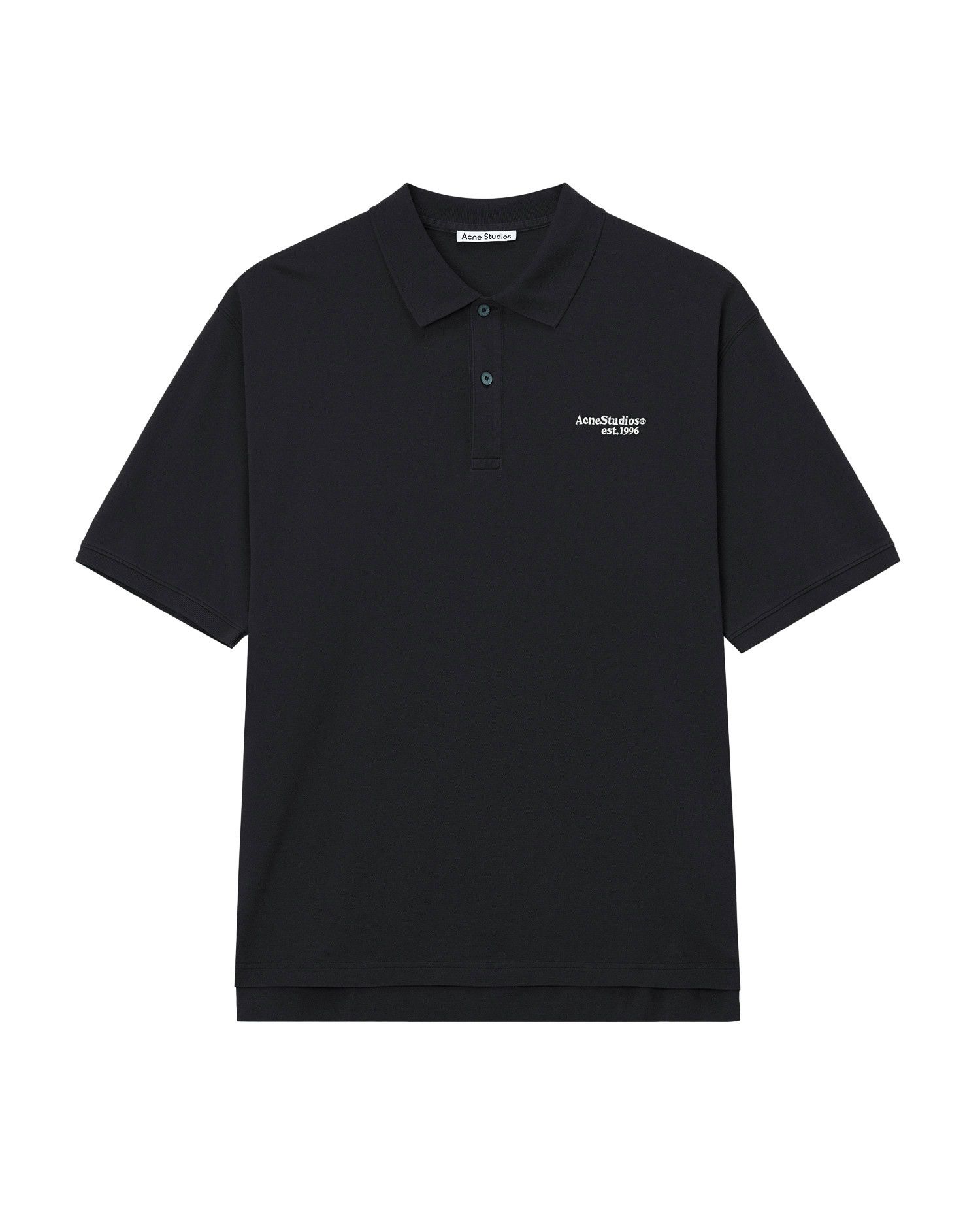 Acne Studios Acne Studios Logo Embroidered polo Shirt Size US XL / EU 56 / 4 - 1 Thumbnail
