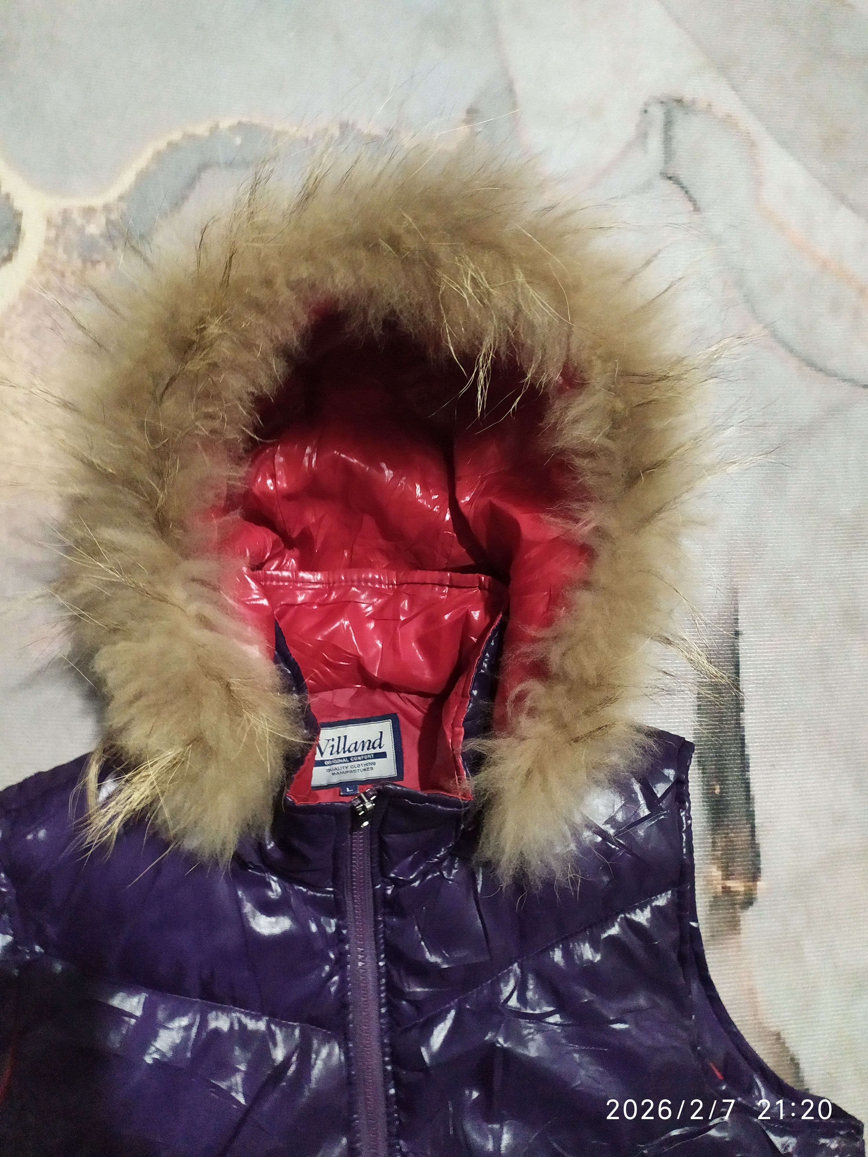 If Six Was Nine Lgb Style 2000’s Villand Vest Puffer Fur Jacket Size US L / EU 52-54 / 3 - 7 Thumbnail