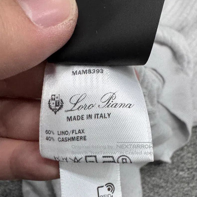 Loro Piana Loro Piana Linen and Cashmere Blend Short Sleeve Size US XL / EU 56 / 4 - 5 Thumbnail