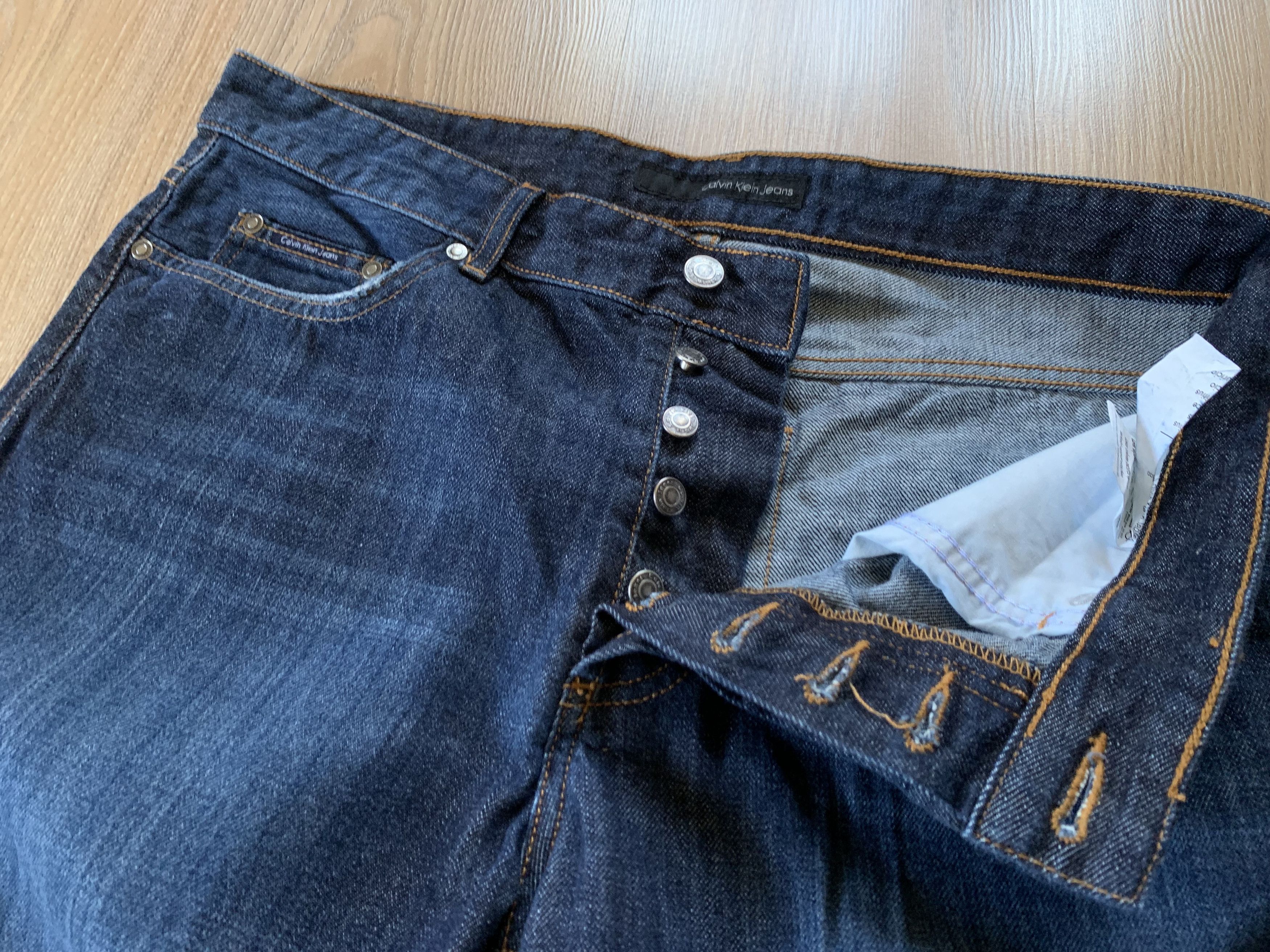 Calvin Klein × Denime Calvin Klein Blue Denim Jeans Size US 34 / EU 50 - 5 Thumbnail