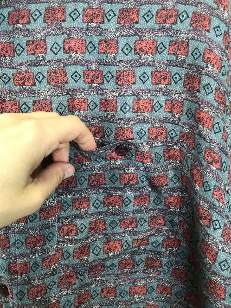 Vintage Crazy Hawaiian vintage silk shirt Size US XL / EU 56 / 4 - 3 Thumbnail