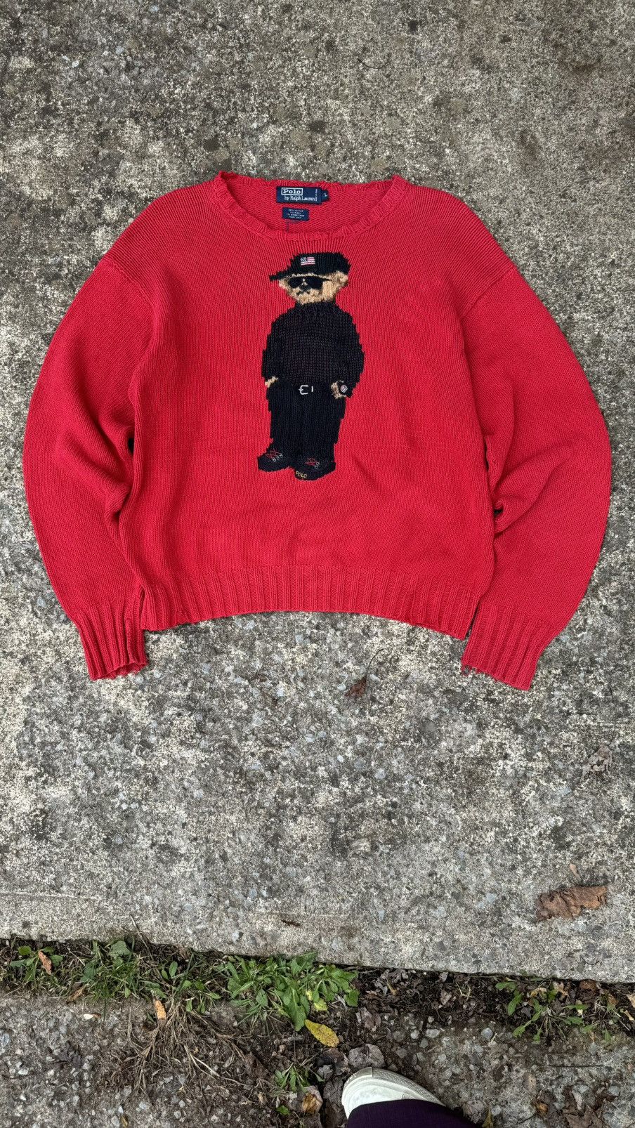 Polo Ralph Lauren Polo Ralph Lauren Infamous Bear Sweater *Rare* Size US L / EU 52-54 / 3 - 1 Thumbnail