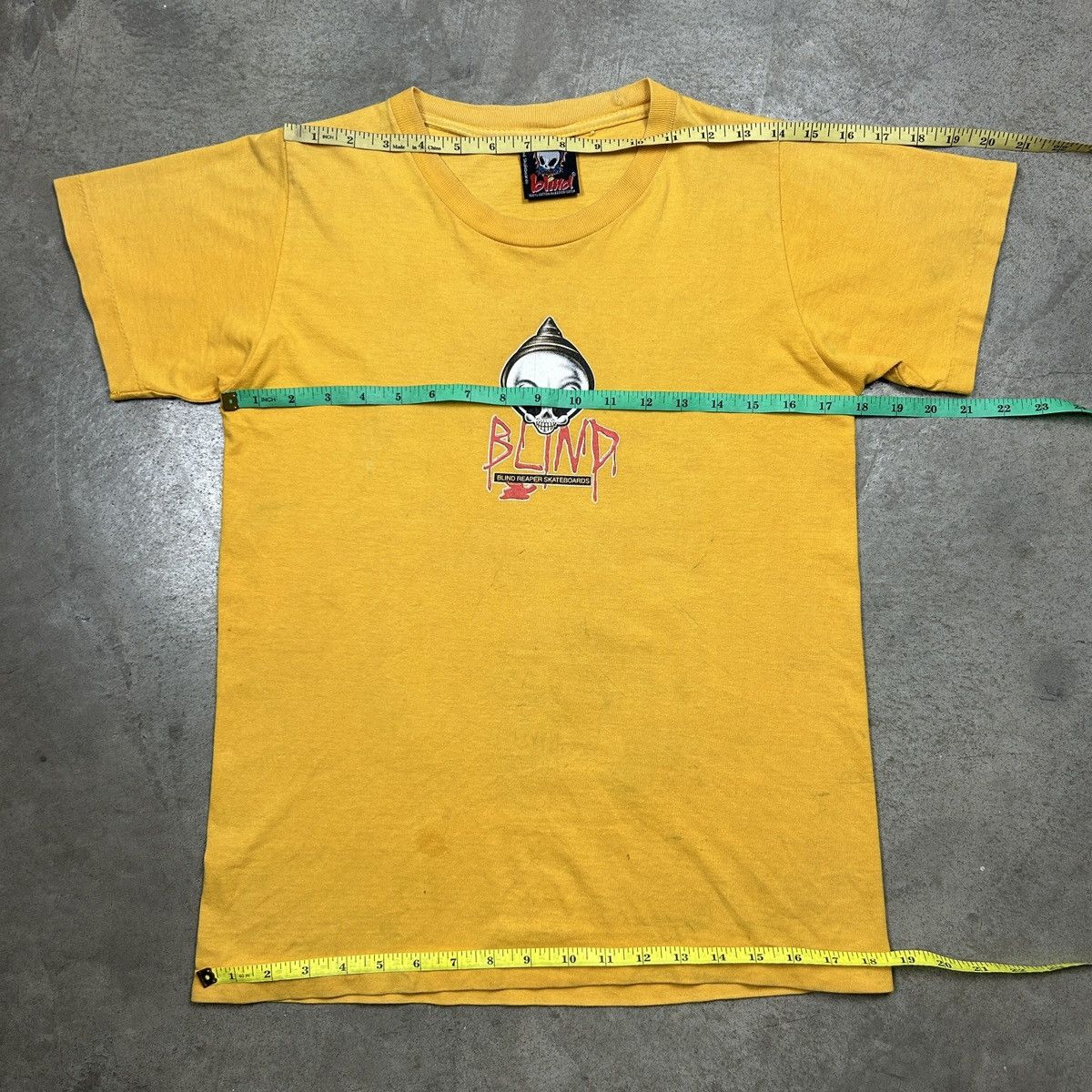 Blind Skateboards × Vintage 1990s Blind Skateboarding - Reaper Size US S / EU 44-46 / 1 - 10 Thumbnail