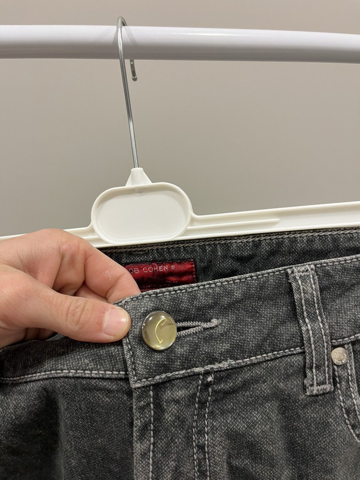 Jacob Cohen Mens Vintage Jacob Cohen jeans denim luxury size 29 pants Size US 29 - 5 Thumbnail