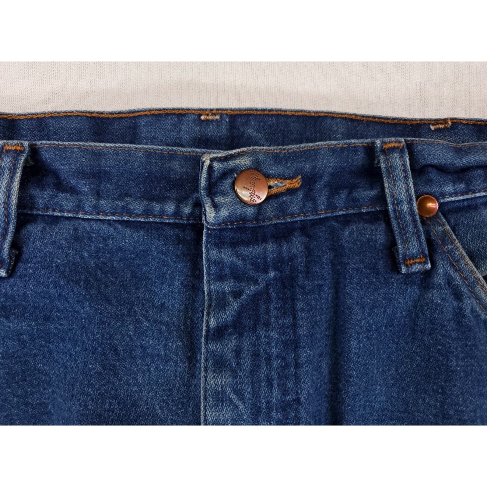 Wrangler VINTAGE Wrangler Jeans Western Wear Made USA Mens 36x31 Blue 90s VTG Straight 36x31 Men Size US 36 / EU 52 - 2 Thumbnail