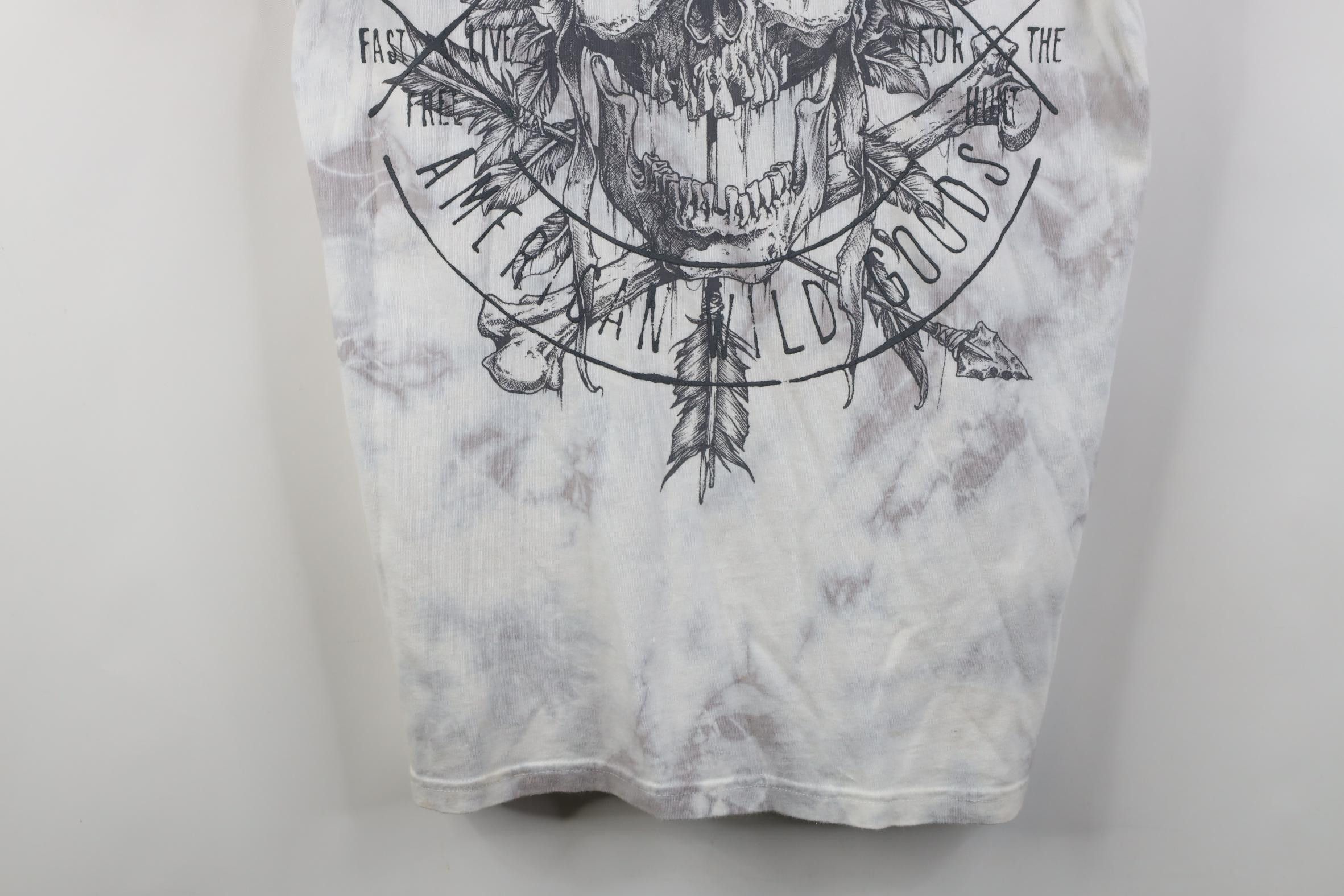 Affliction Affliction Wash Indian Skull Skeleton UFC MMA T-Shirt USA Size US M / EU 48-50 / 2 - 3 Thumbnail
