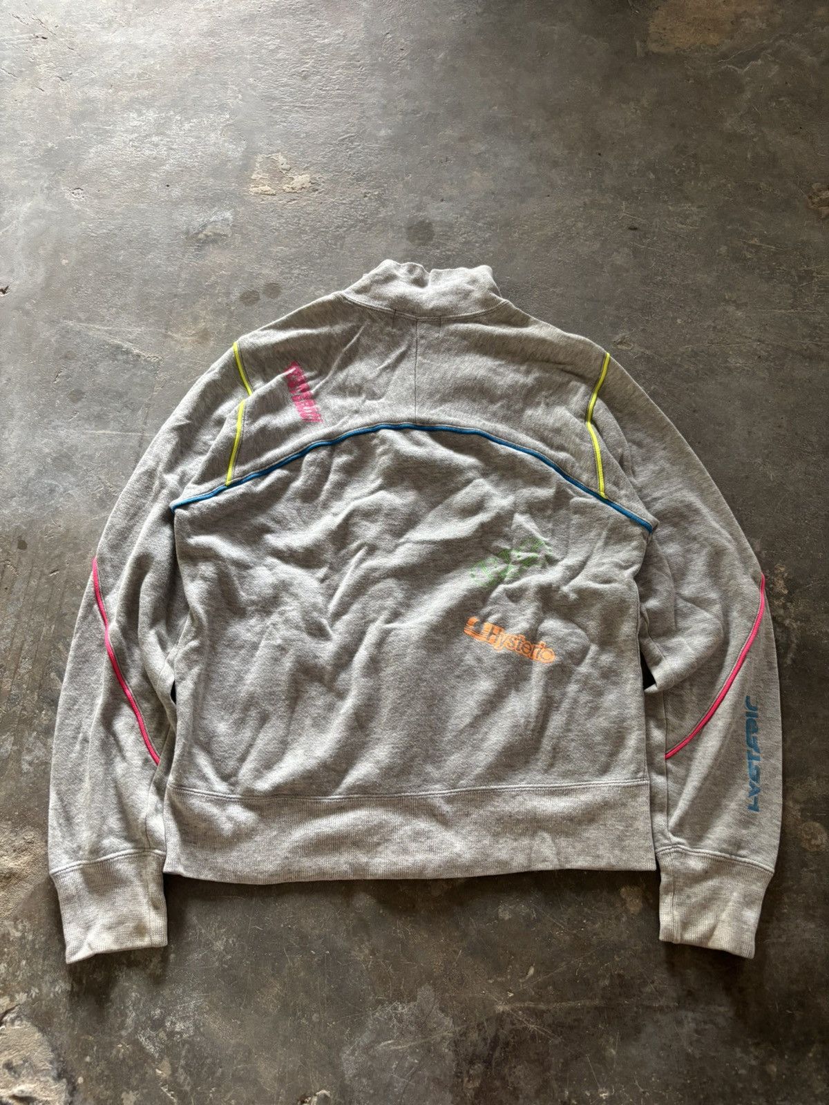 Hysteric Glamour rare hysteric glamour sweat tracktop multicolor lining Size US S / EU 44-46 / 1 - 2 Thumbnail