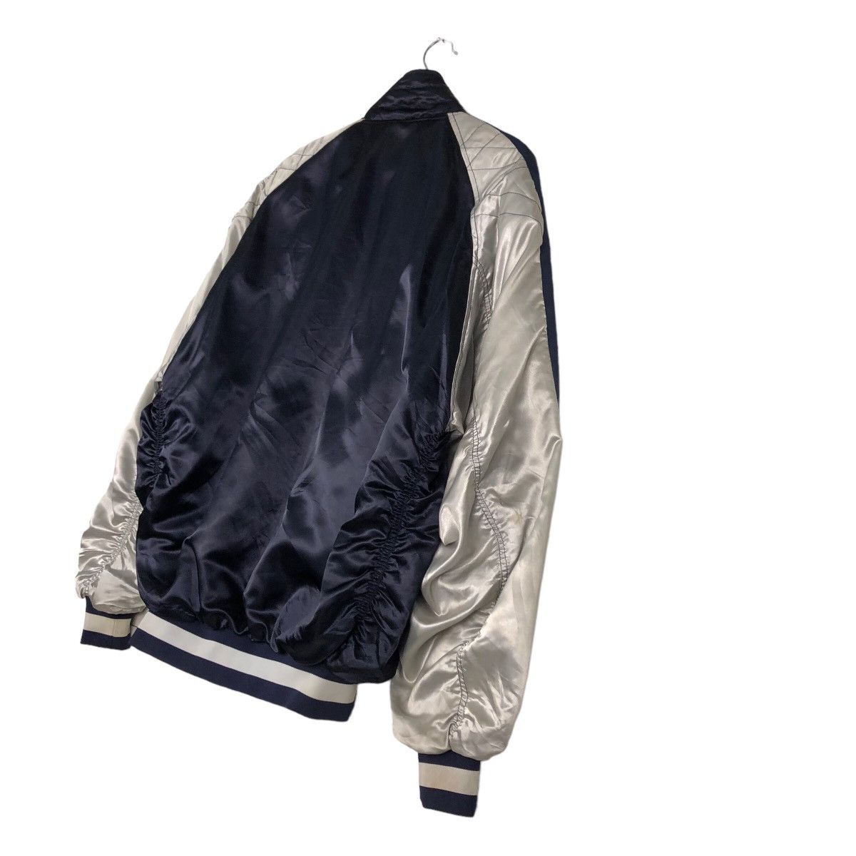 Japanese Brand 🔥Vintge Satin Bomber Jacket Sukajan Design Mizuno Japan Size US L / EU 52-54 / 3 - 10 Thumbnail