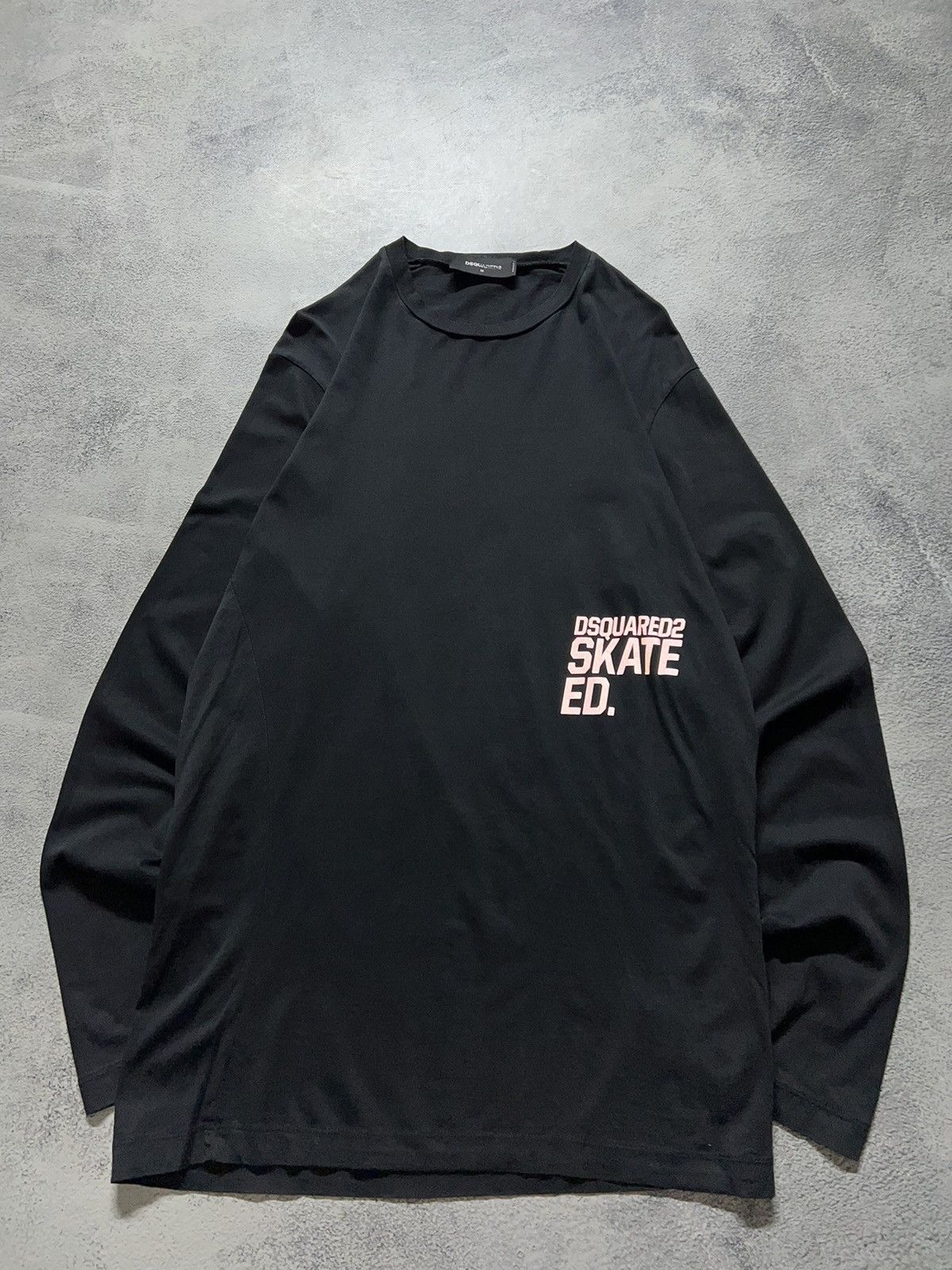 Dsquared2 Vintage Y2k Dsquared 2 Skate Ed🖤 Reflective Logo Long Sleeve Size US M / EU 48-50 / 2 - 1 Thumbnail