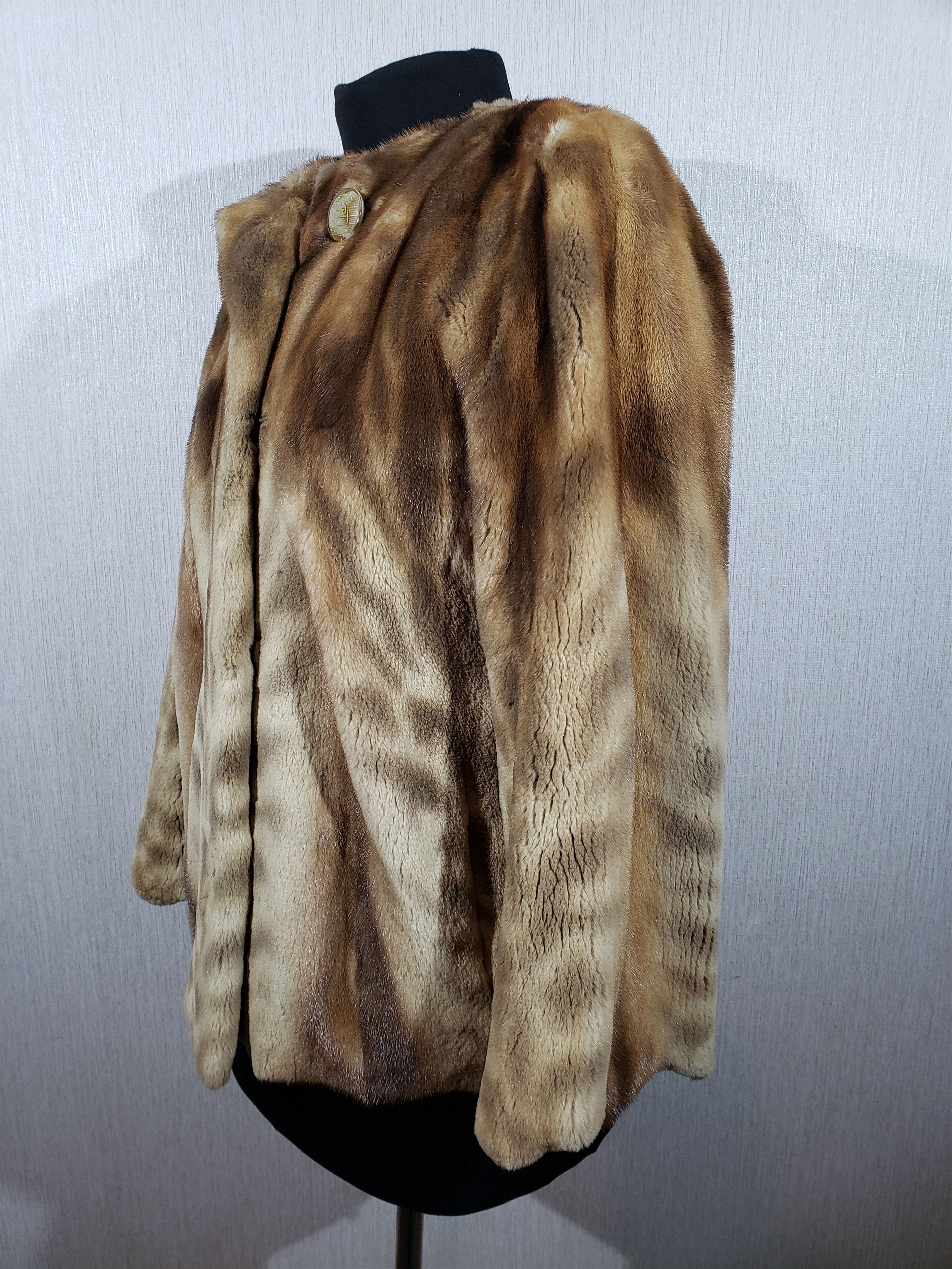 Other Stylish women's mink coat. Size XL / US 12-14 / IT 48-50 - 2 Thumbnail