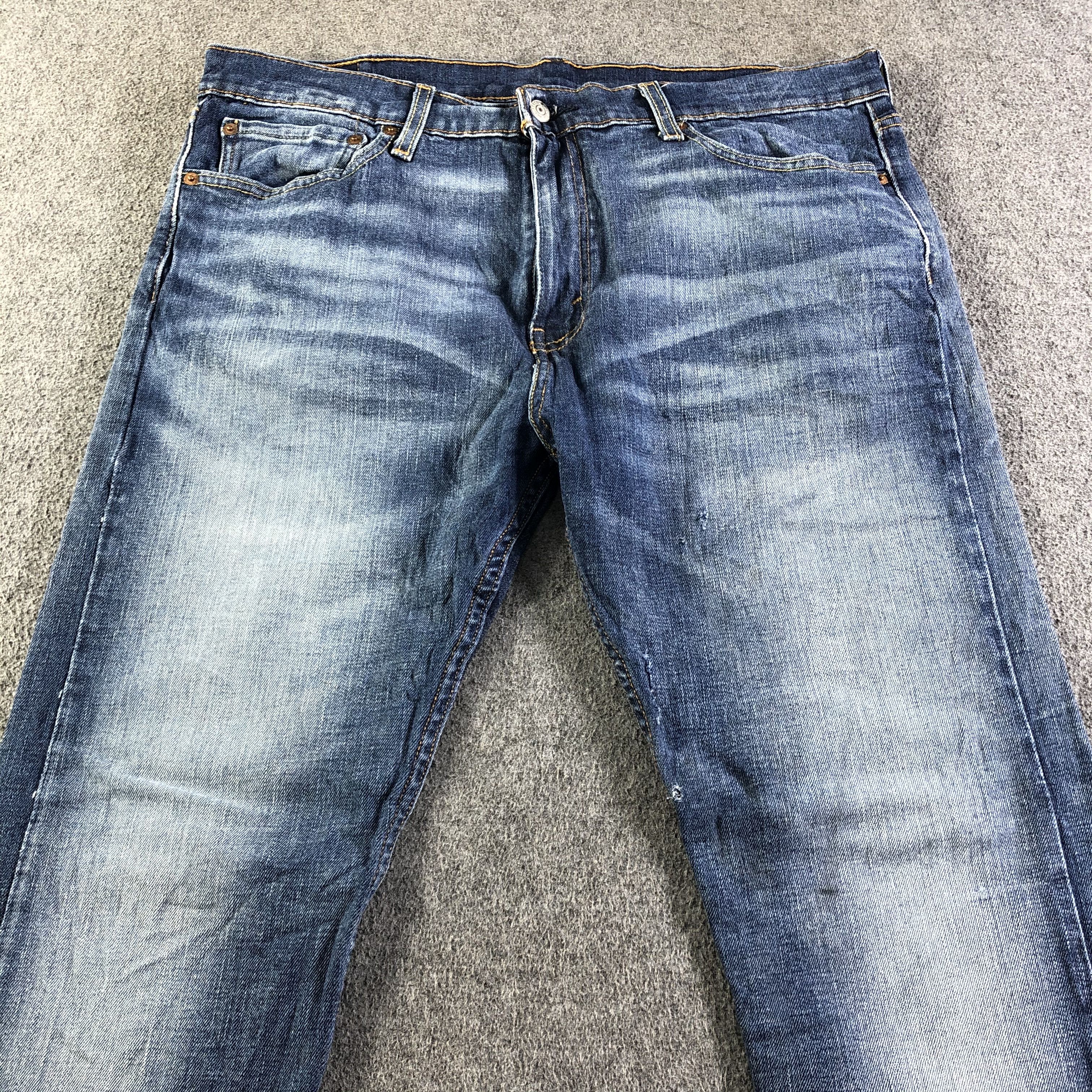 Levi's Vintage Blue Wash Levis 510 Jeans-J4487 Size US 36 / EU 52 - 3 Thumbnail